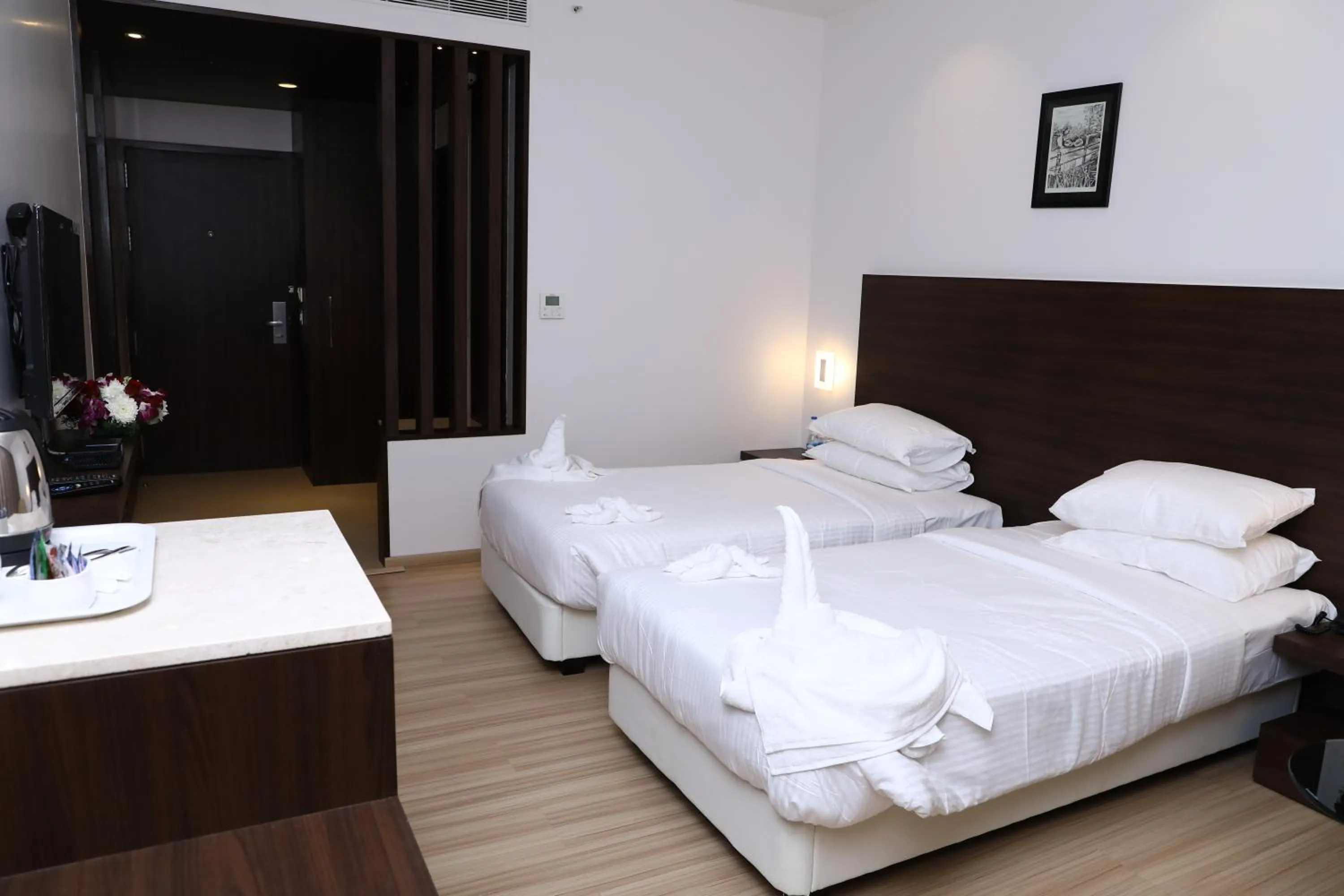 View (from property/room), Bed in YN Hotels