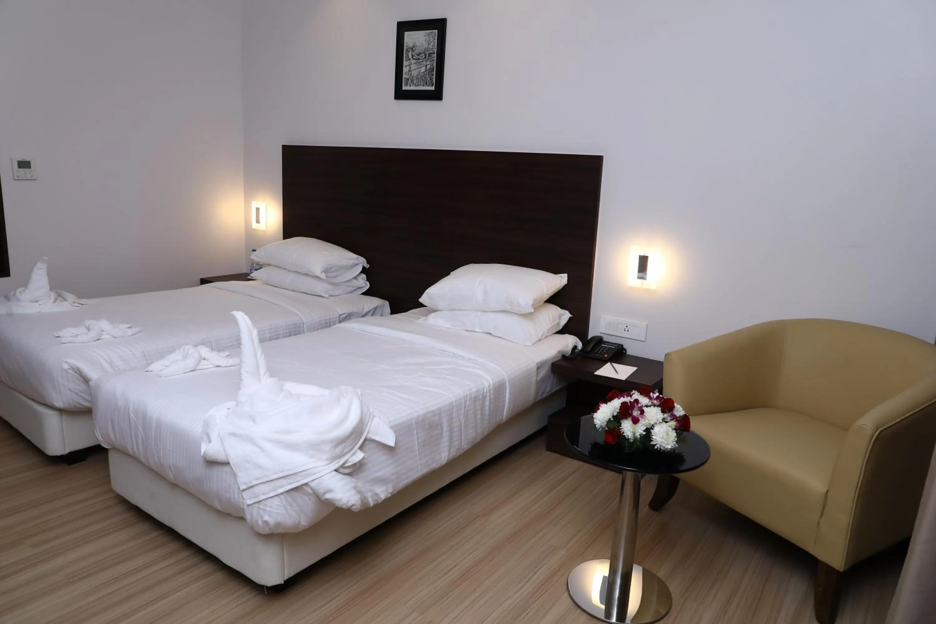 View (from property/room), Bed in YN Hotels