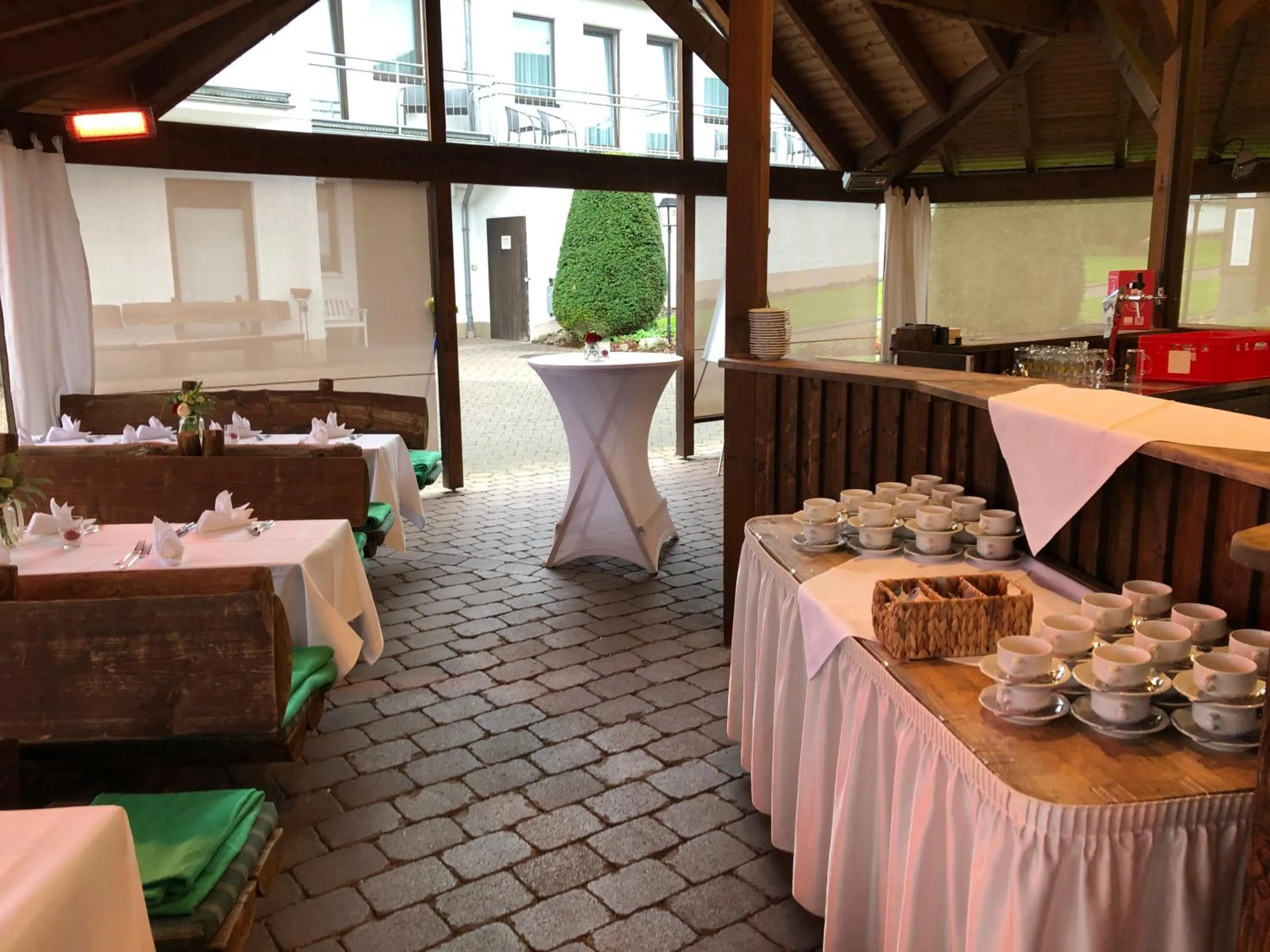 Garden in Landhotel Weserblick