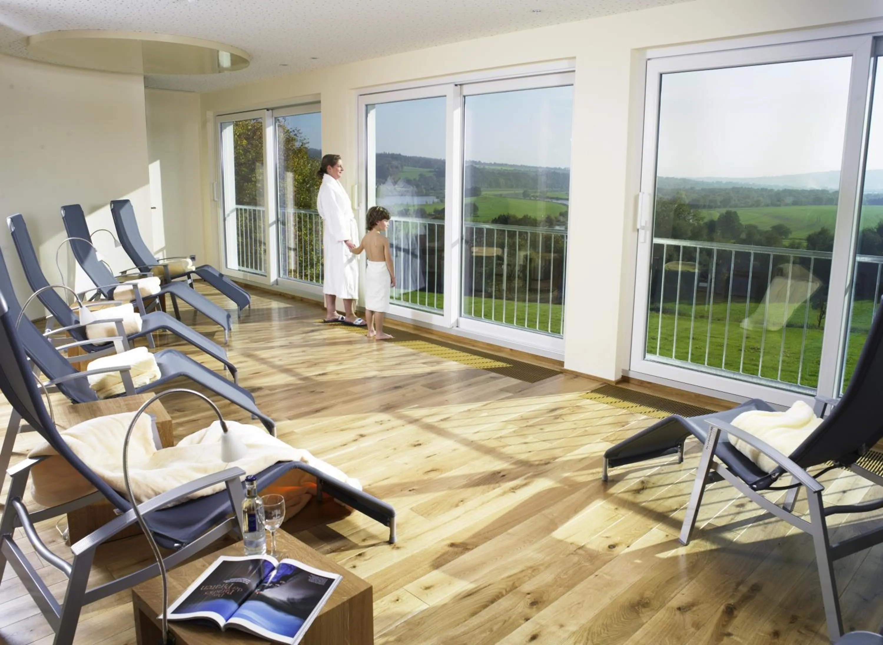 Spa and wellness centre/facilities in Landhotel Weserblick