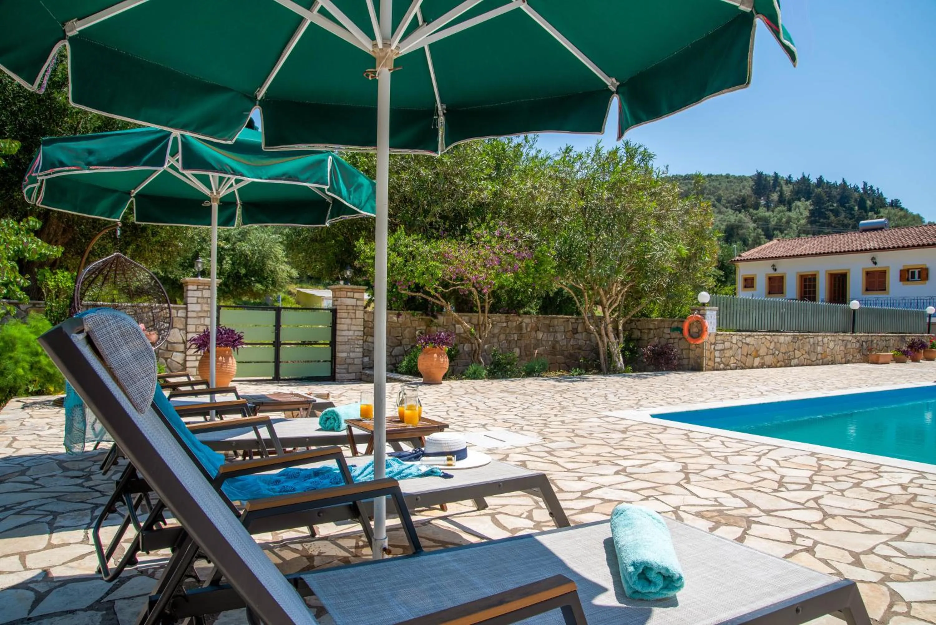 Property building in LIvadi Studios with Pool