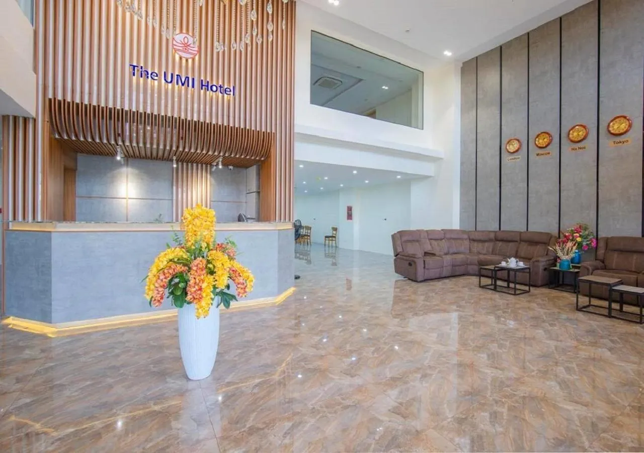 Lobby or reception in UMI-PQ hotel