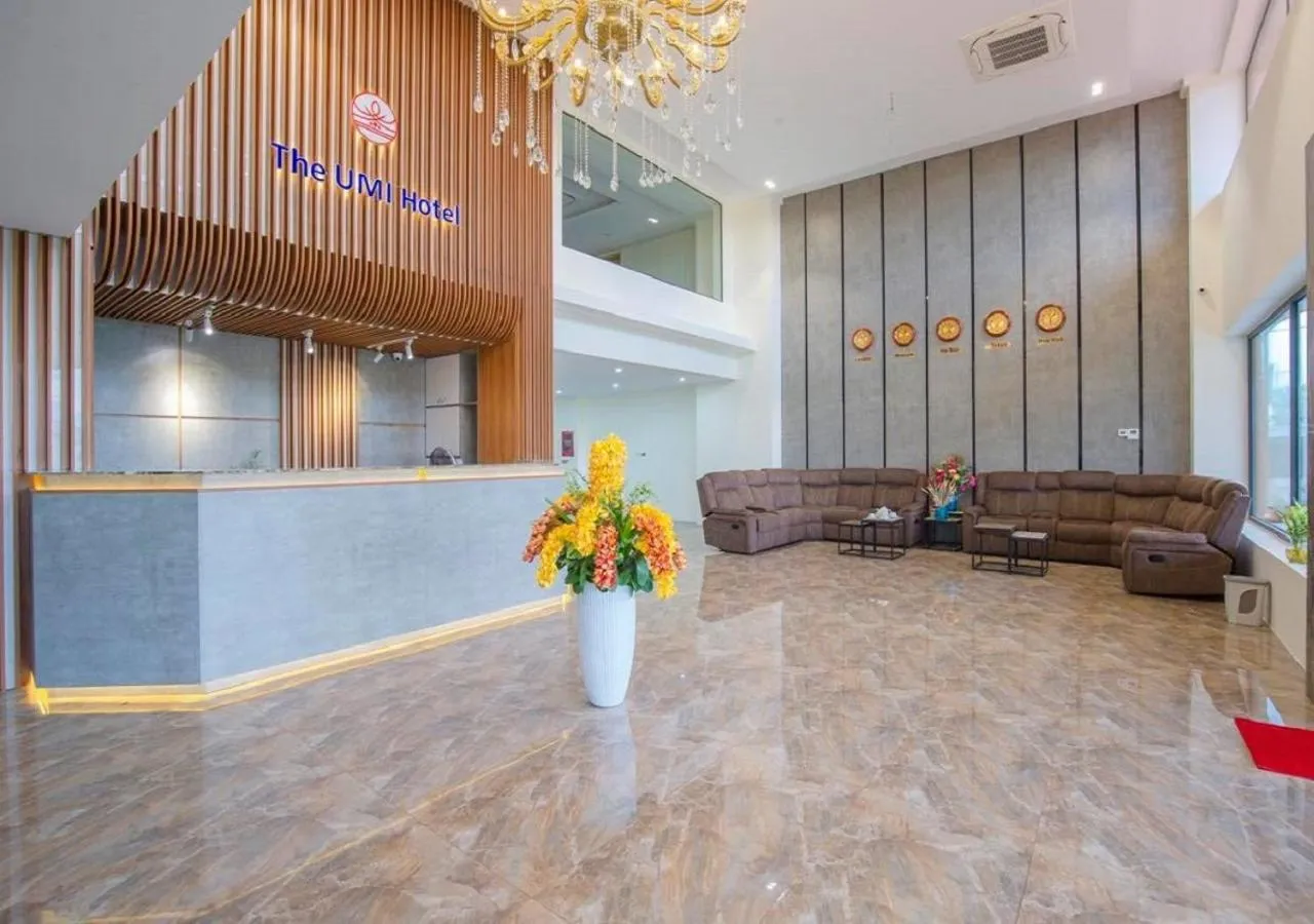 Lobby or reception in UMI-PQ hotel