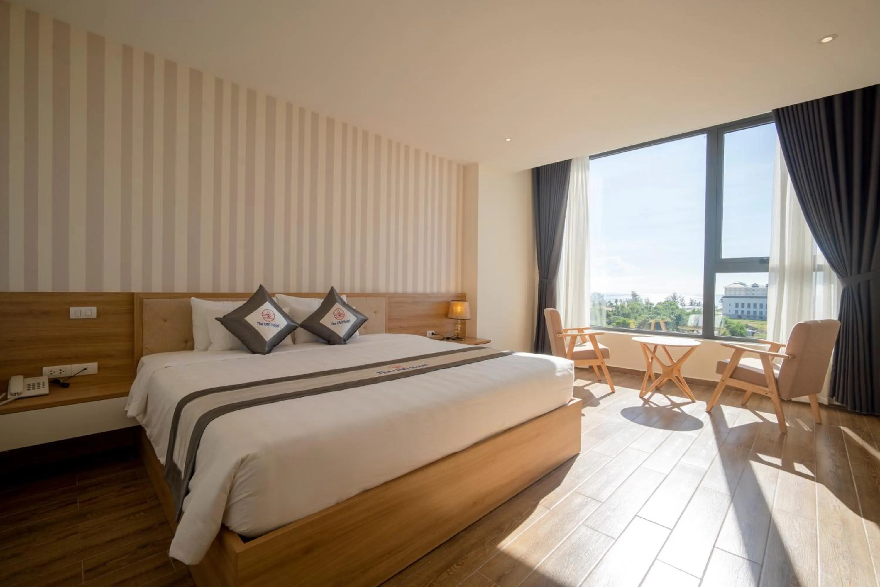 Photo of the whole room, Bed in UMI-PQ hotel