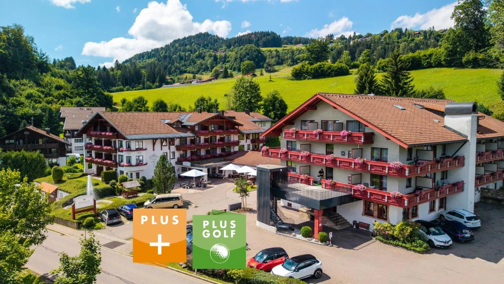 Property building in Königshof Hotel Resort