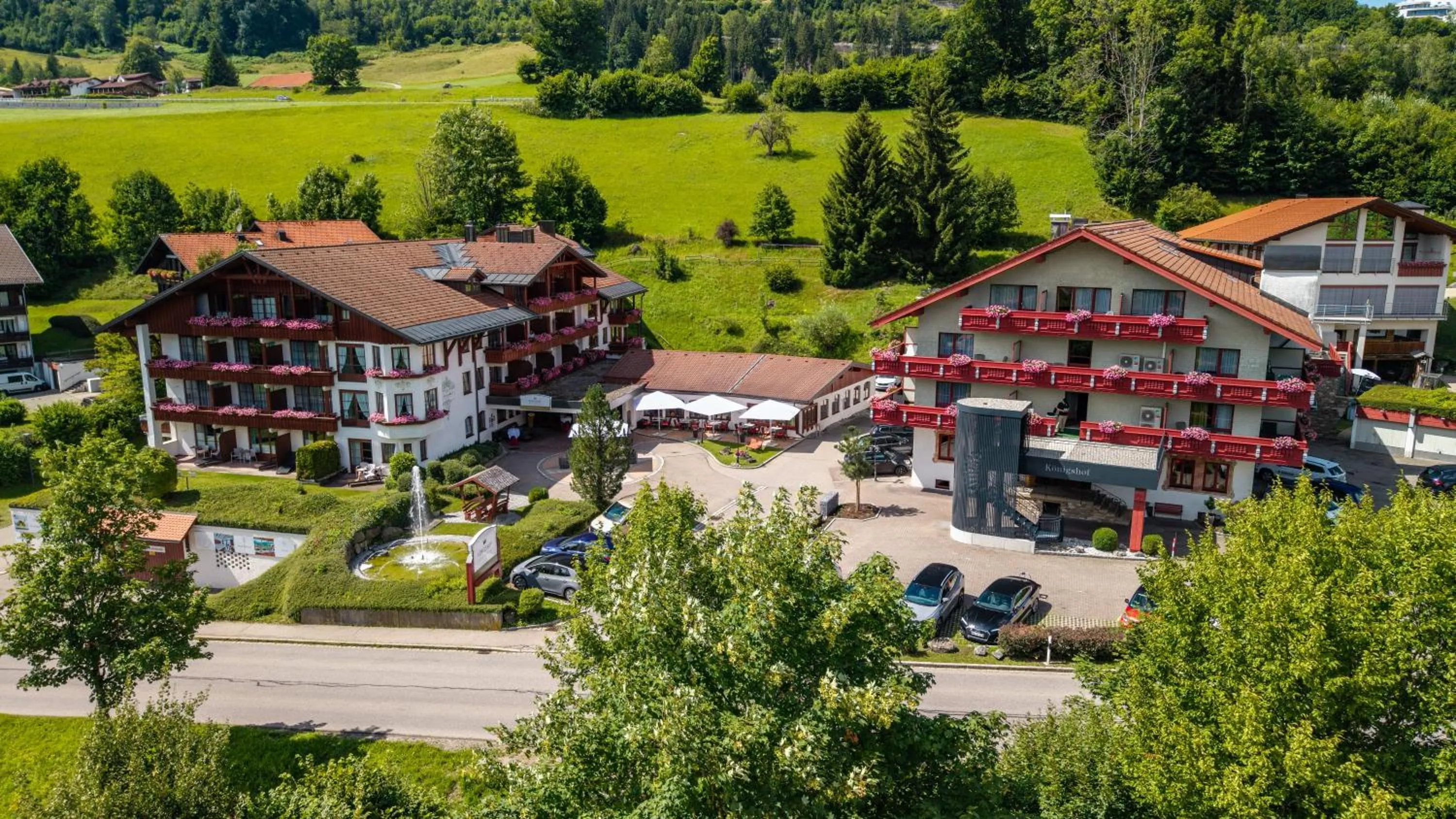 Property building in Königshof Hotel Resort