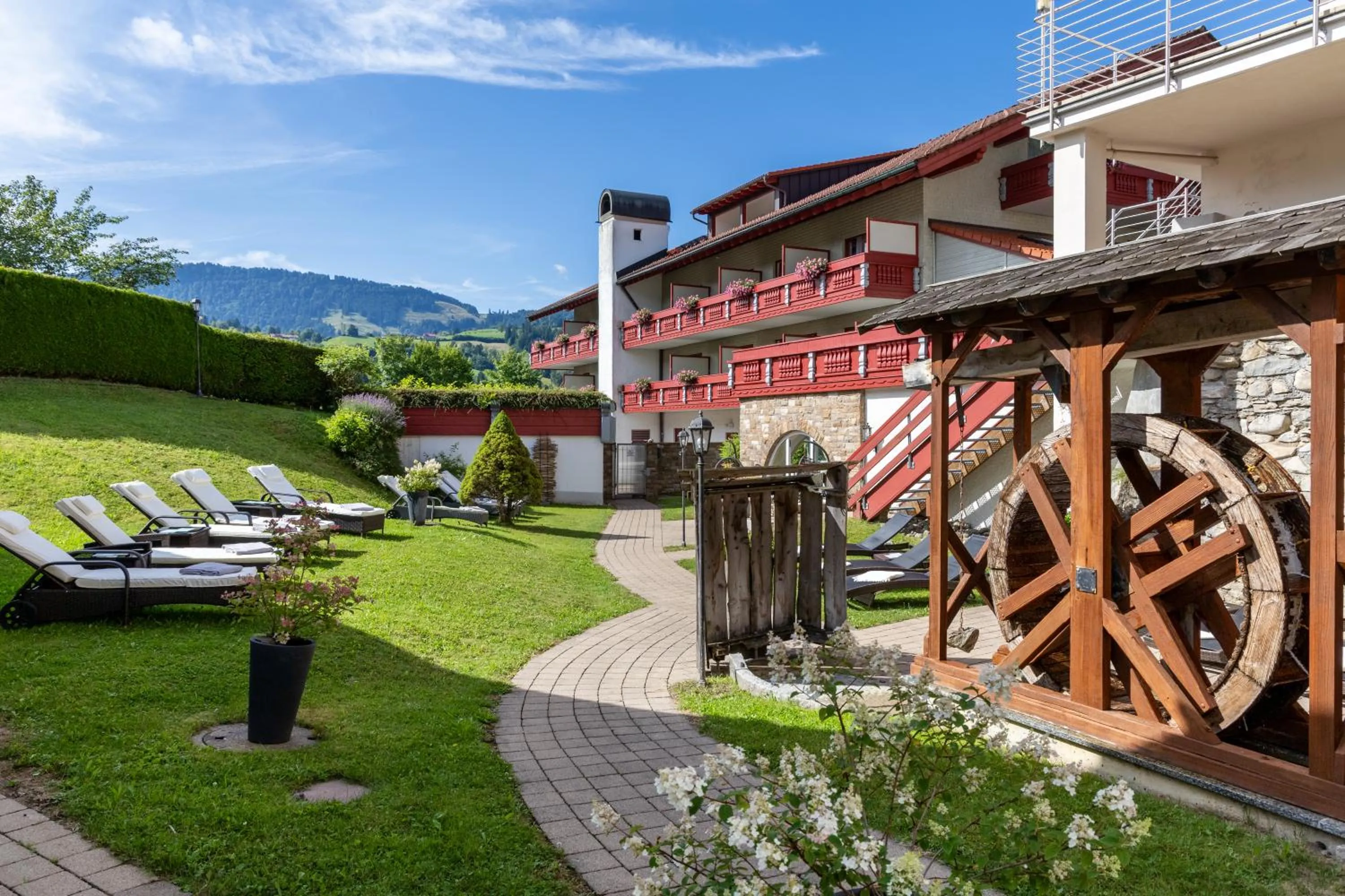 Garden in Königshof Hotel Resort