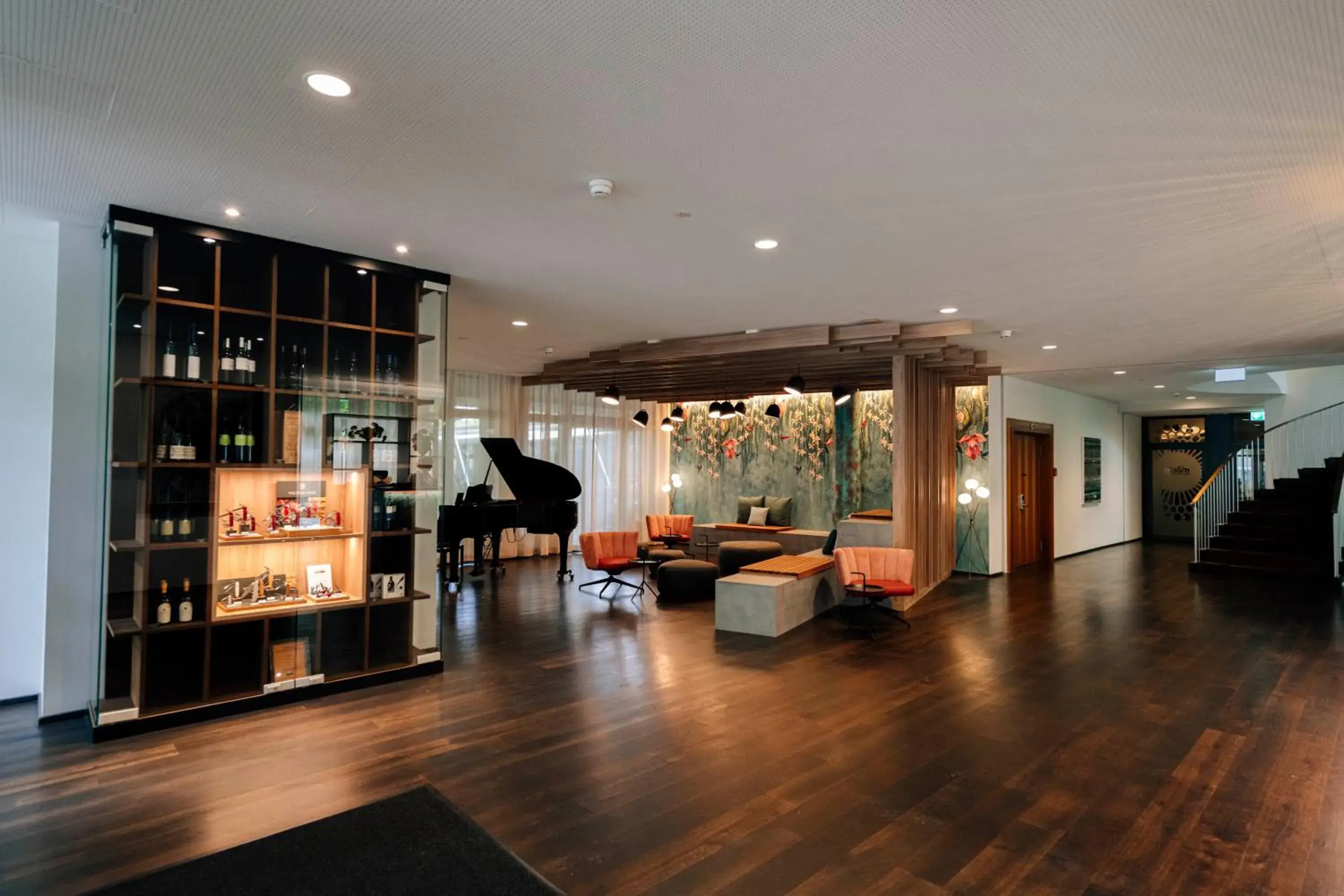 Lobby or reception in Park Hotel Winterthur Lobby or reception in Park Hotel Winterthur