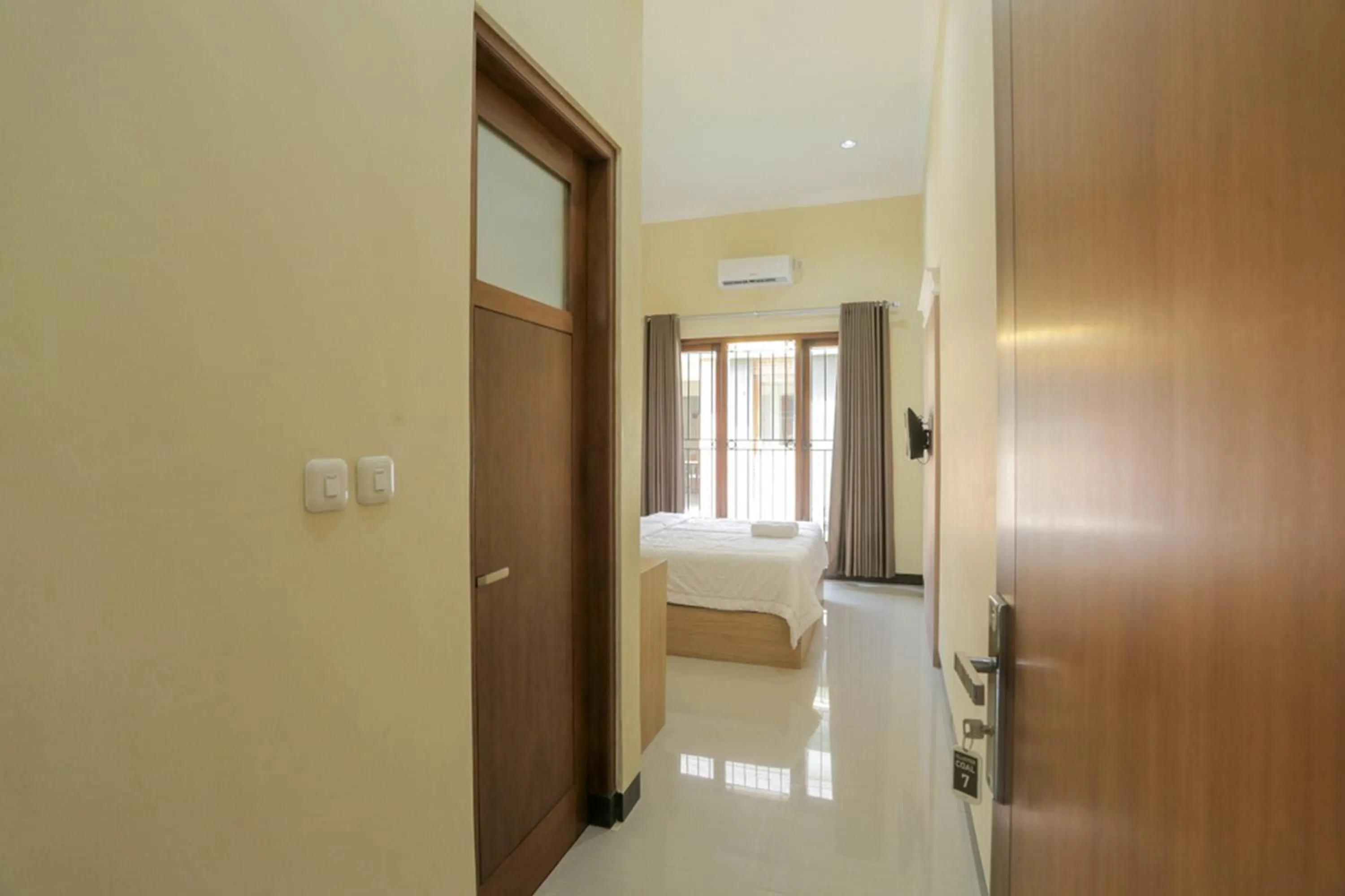 Bedroom, Bed in IDR Green Guest House Syariah Mitra RedDoorz