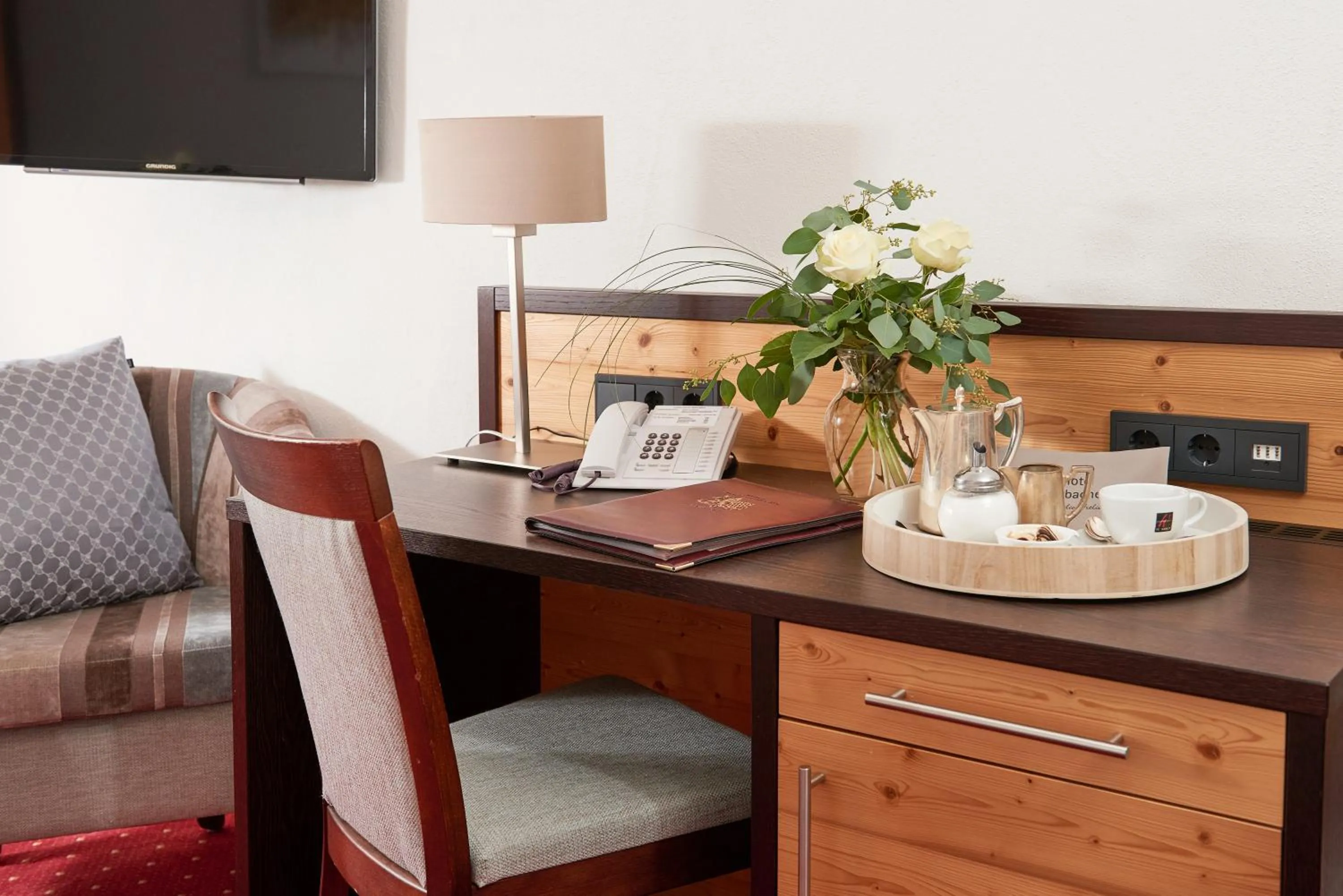 Decorative detail in Wittelsbacher Hof