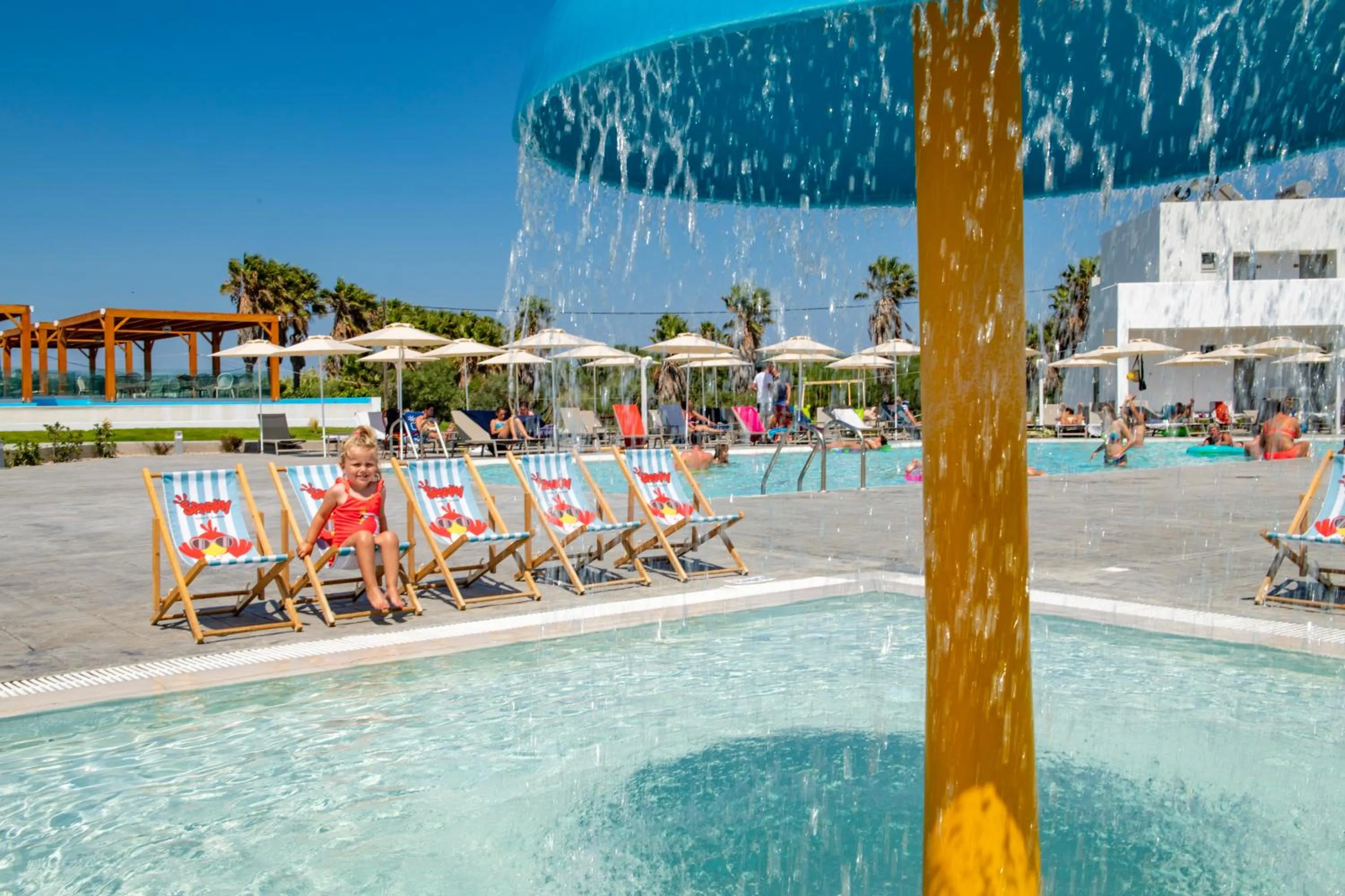 Swimming pool in LAMBI RESORT