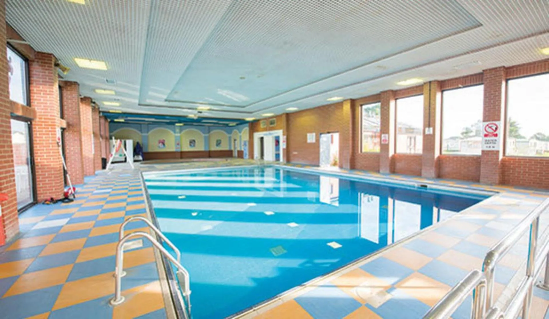 Swimming pool in 2013 Willerby Sunset Static Caravan Holiday Home