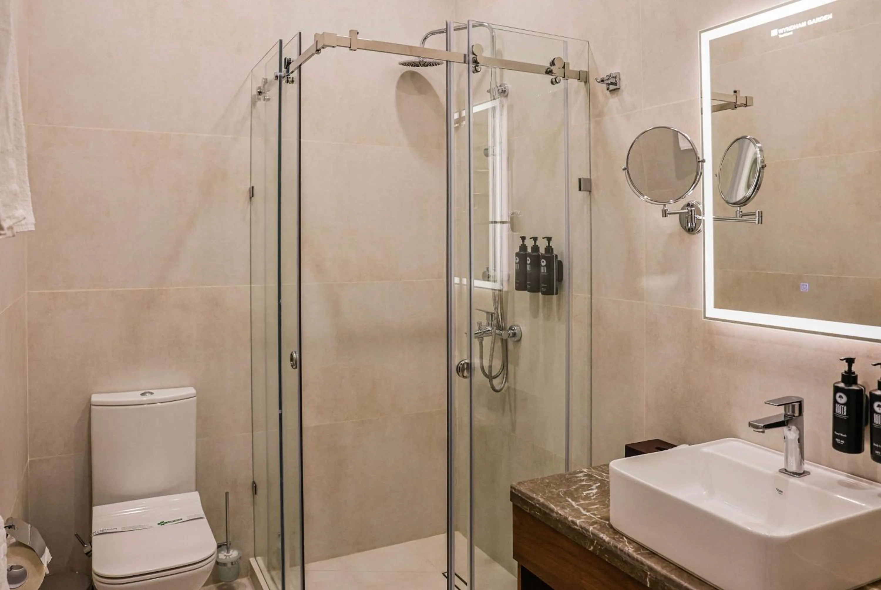Bathroom in Wyndham Garden Tashkent
