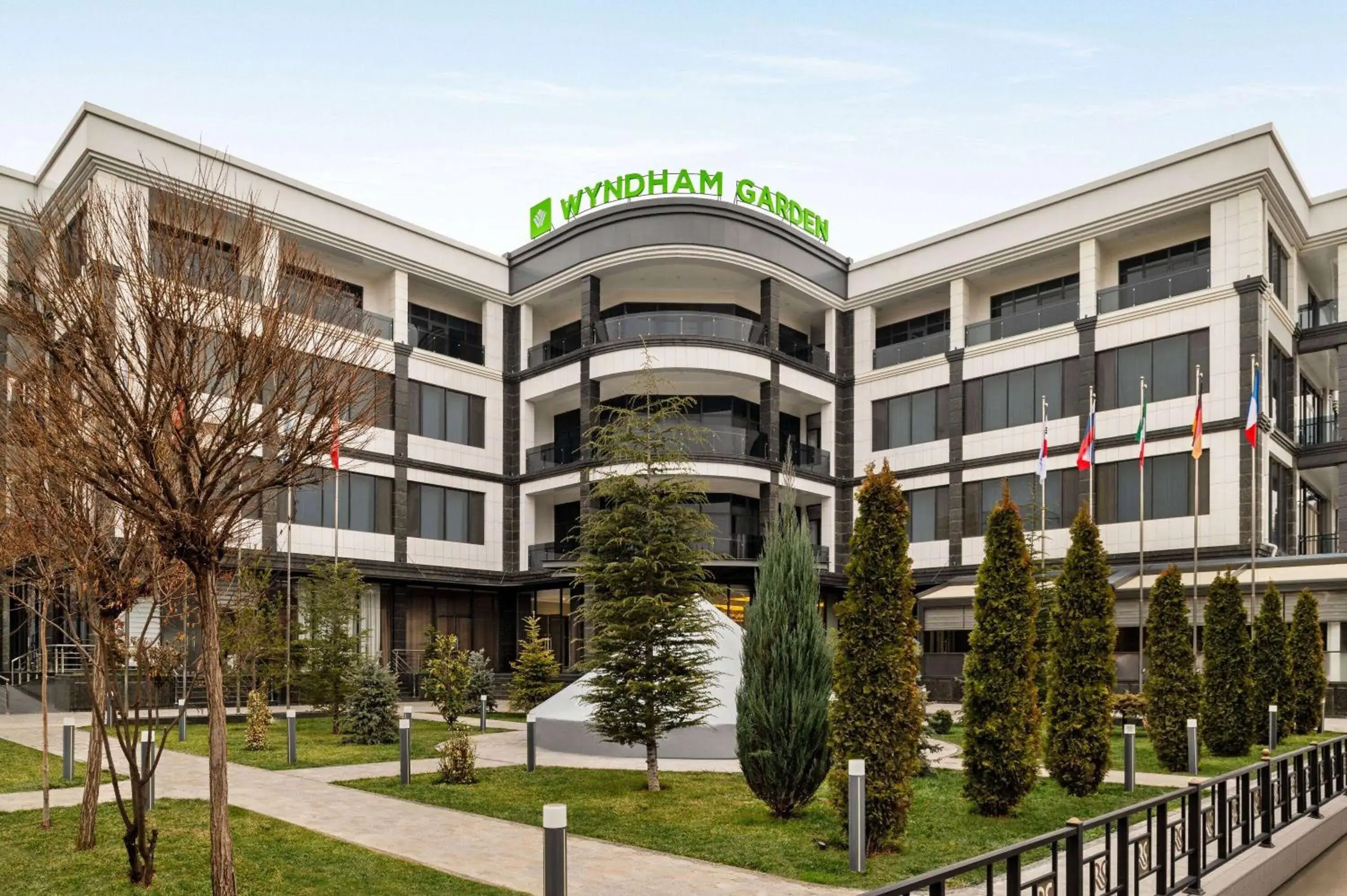 Property building in Wyndham Garden Tashkent Property building in Wyndham Garden Tashkent