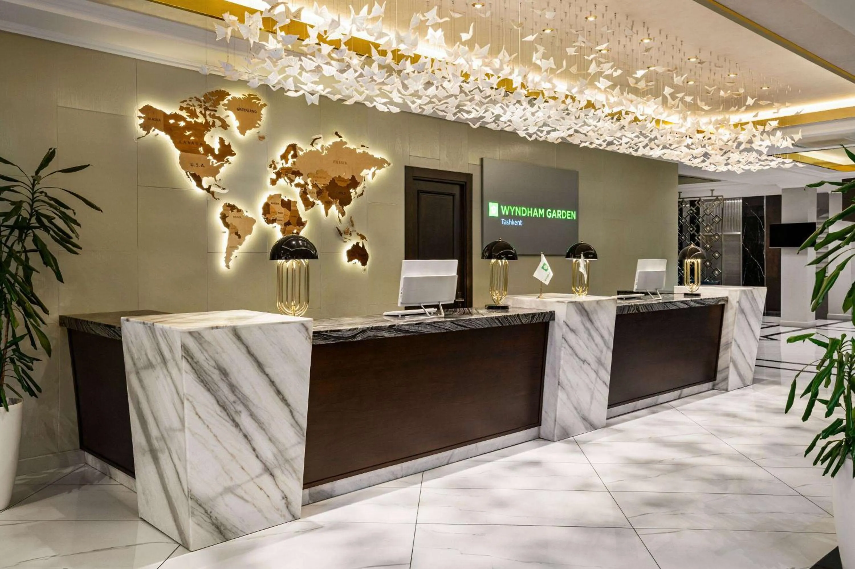 Lobby or reception in Wyndham Garden Tashkent