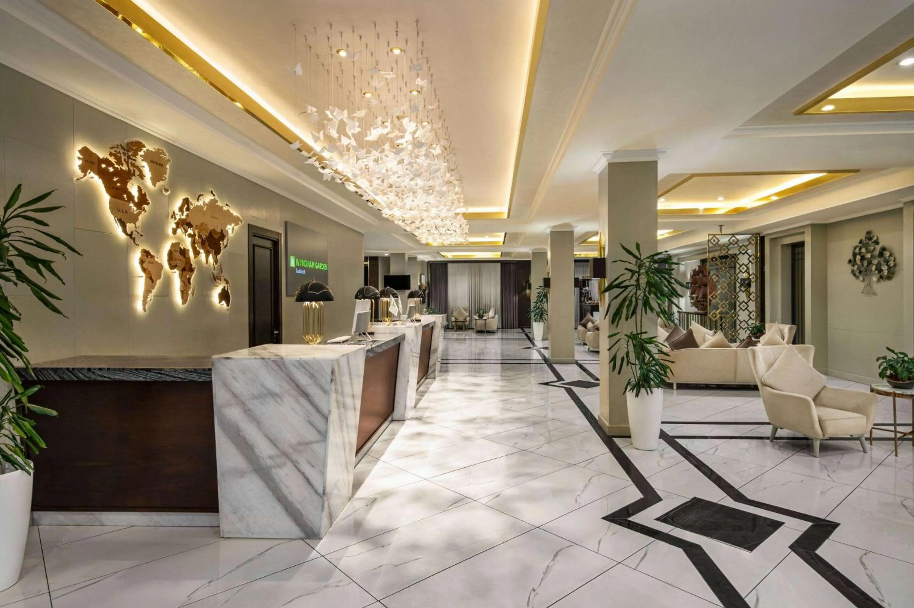 Lobby or reception in Wyndham Garden Tashkent