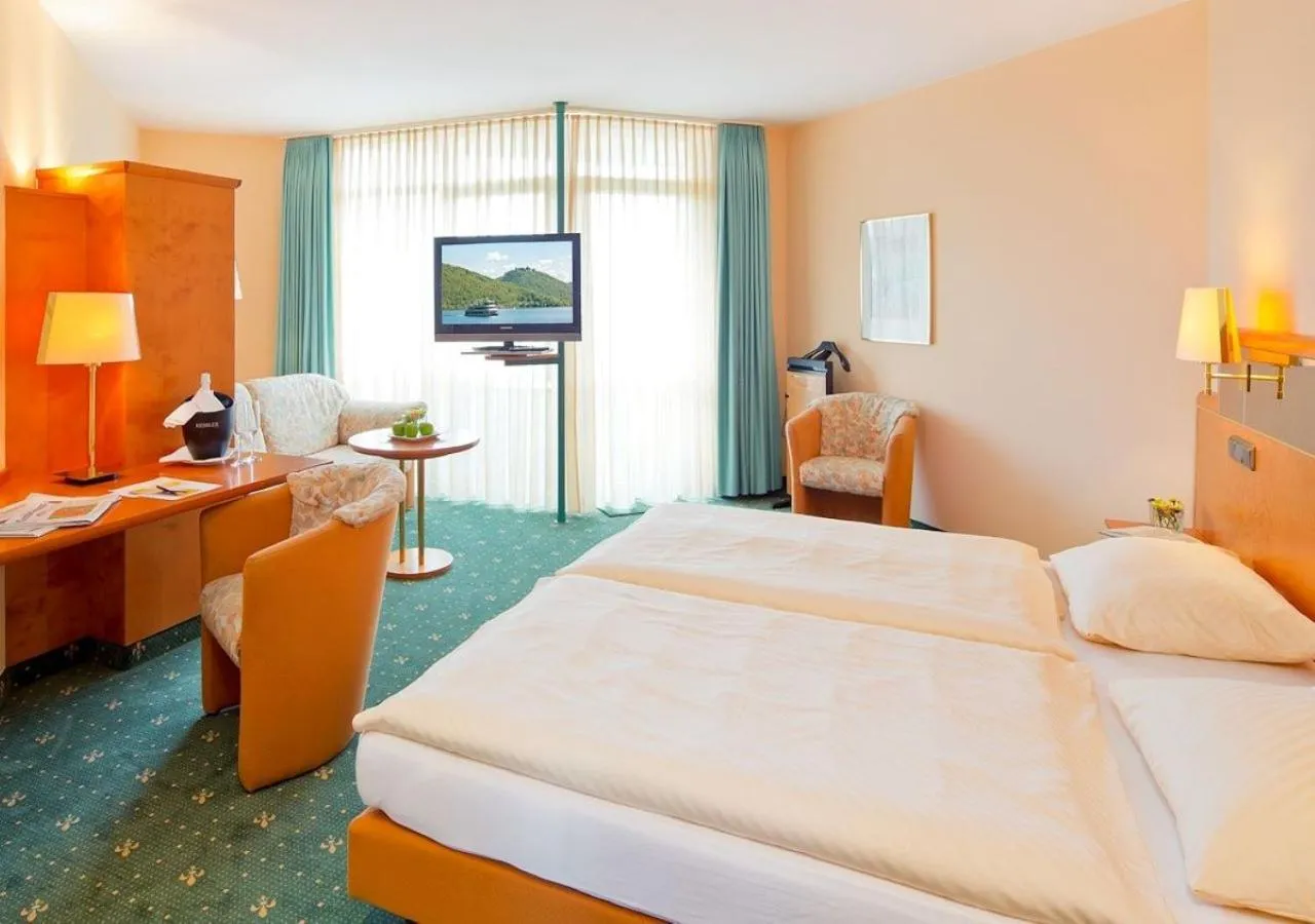 Bed in Ringhotel Roggenland