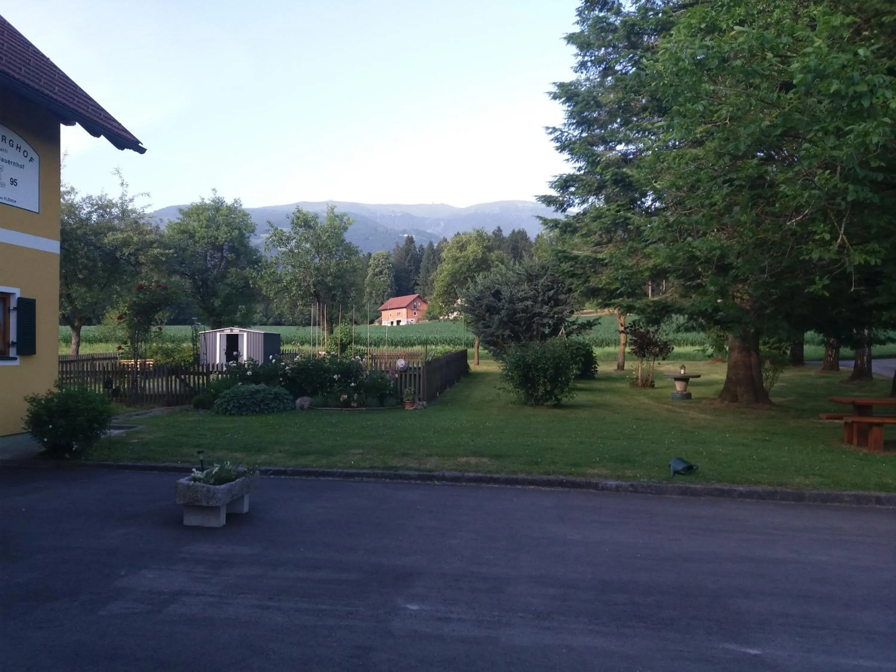 Garden in Dachberghof