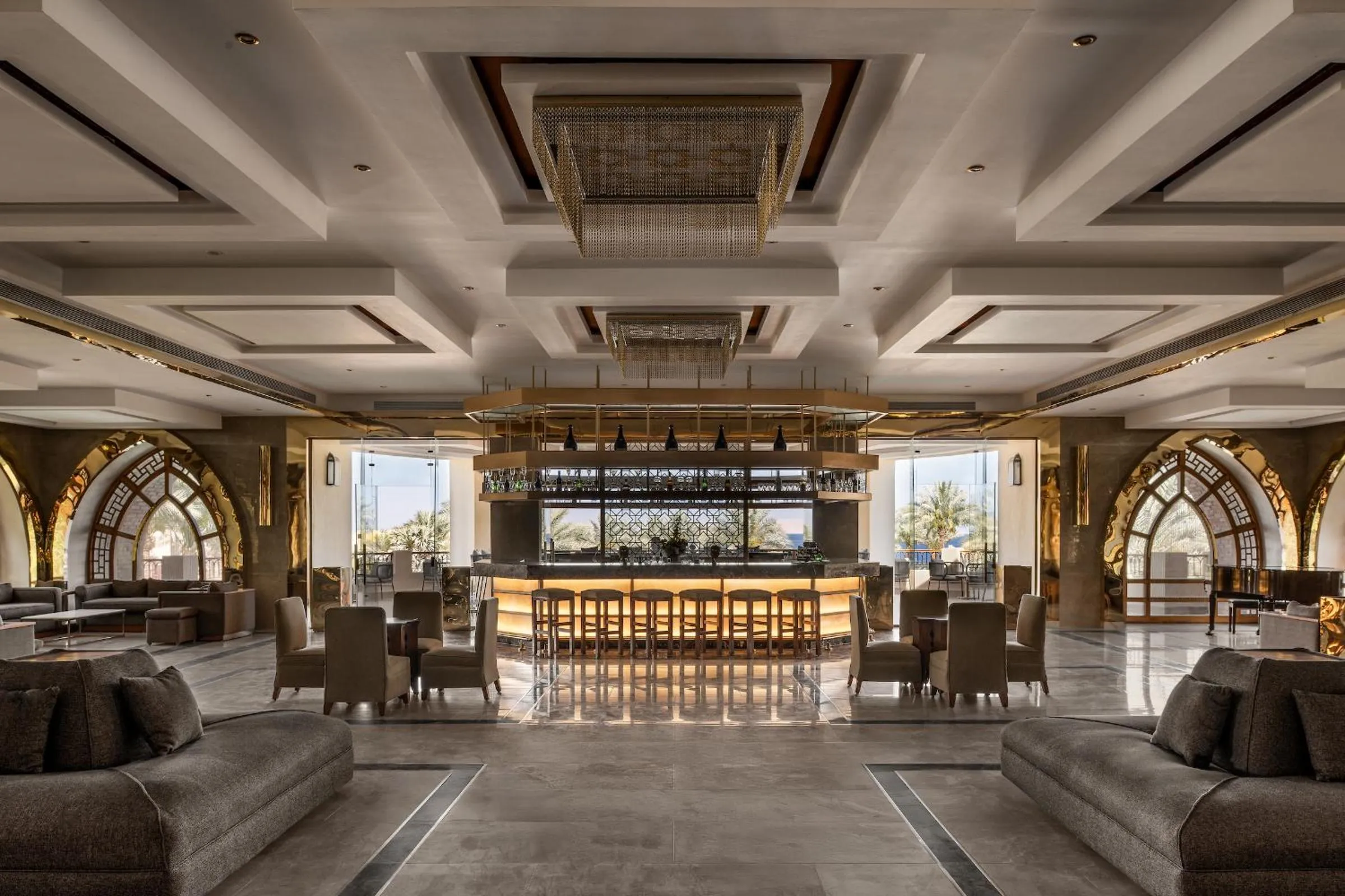 Lounge or bar in The Grand Hotel Sharm El Sheikh