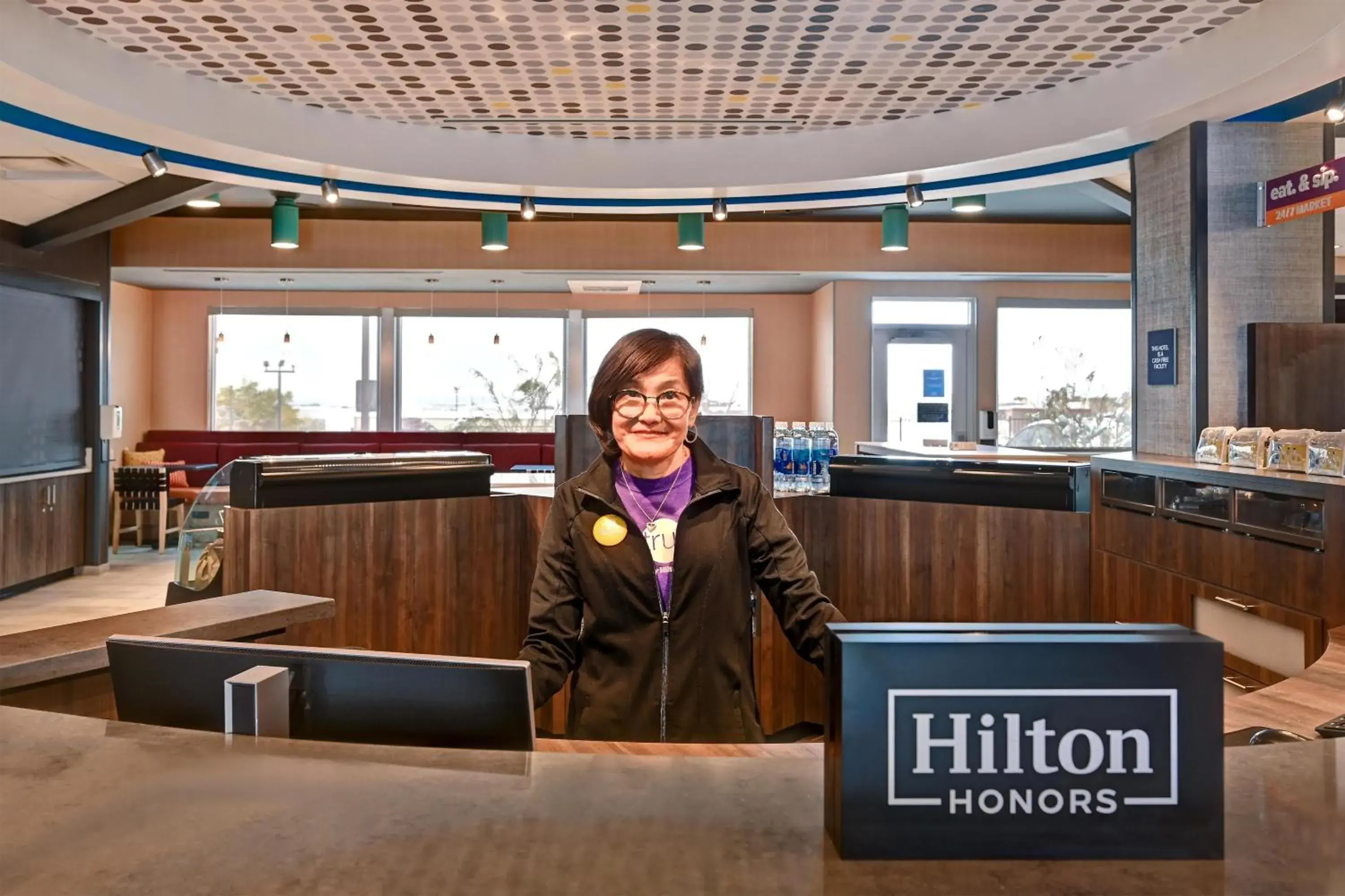 Lobby or reception in Tru By Hilton Albuquerque North I-25, Nm Lobby or reception in Tru By Hilton Albuquerque North I-25, Nm