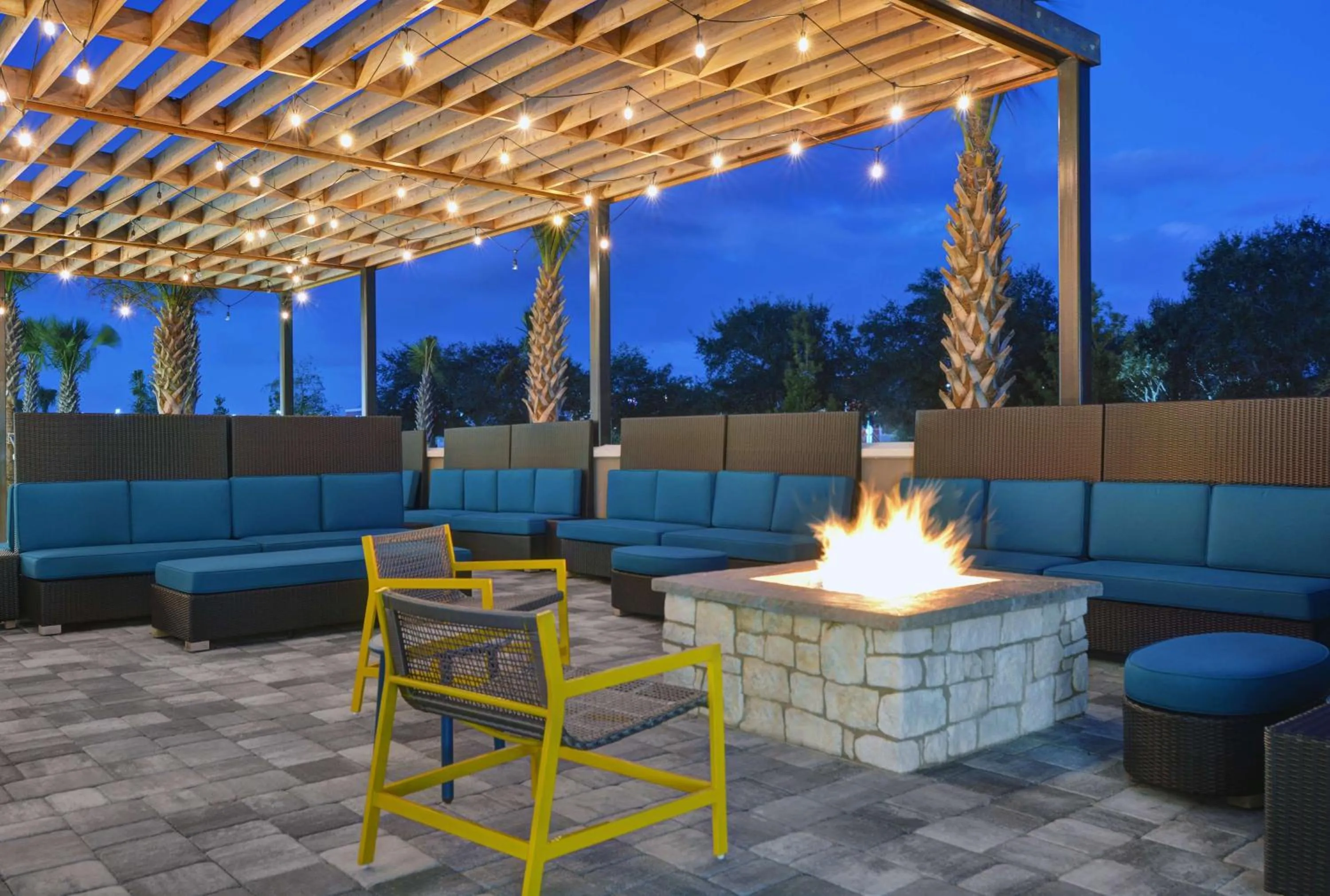 Patio in Home2 Suites By Hilton Melbourne Viera