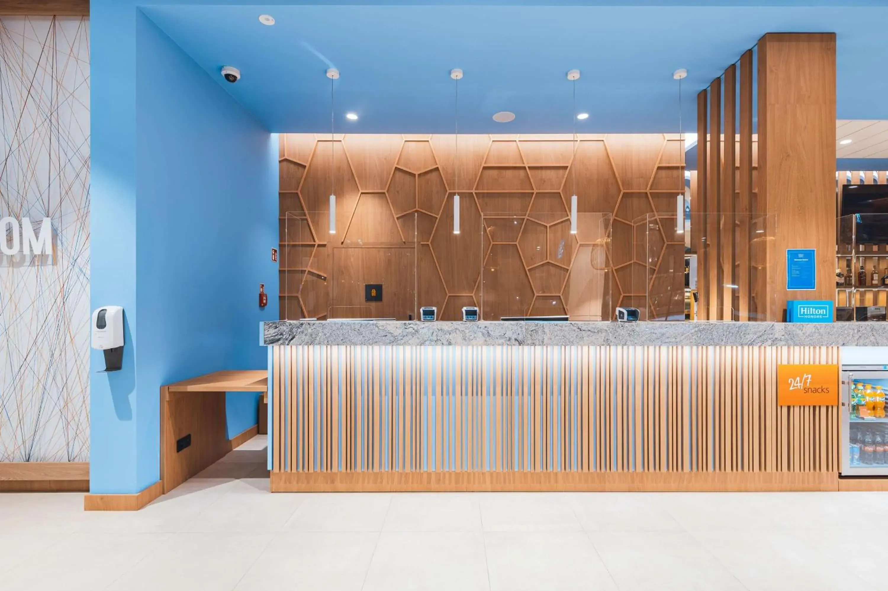 Lobby or reception in Hampton By Hilton Warsaw Reduta Lobby or reception in Hampton By Hilton Warsaw Reduta