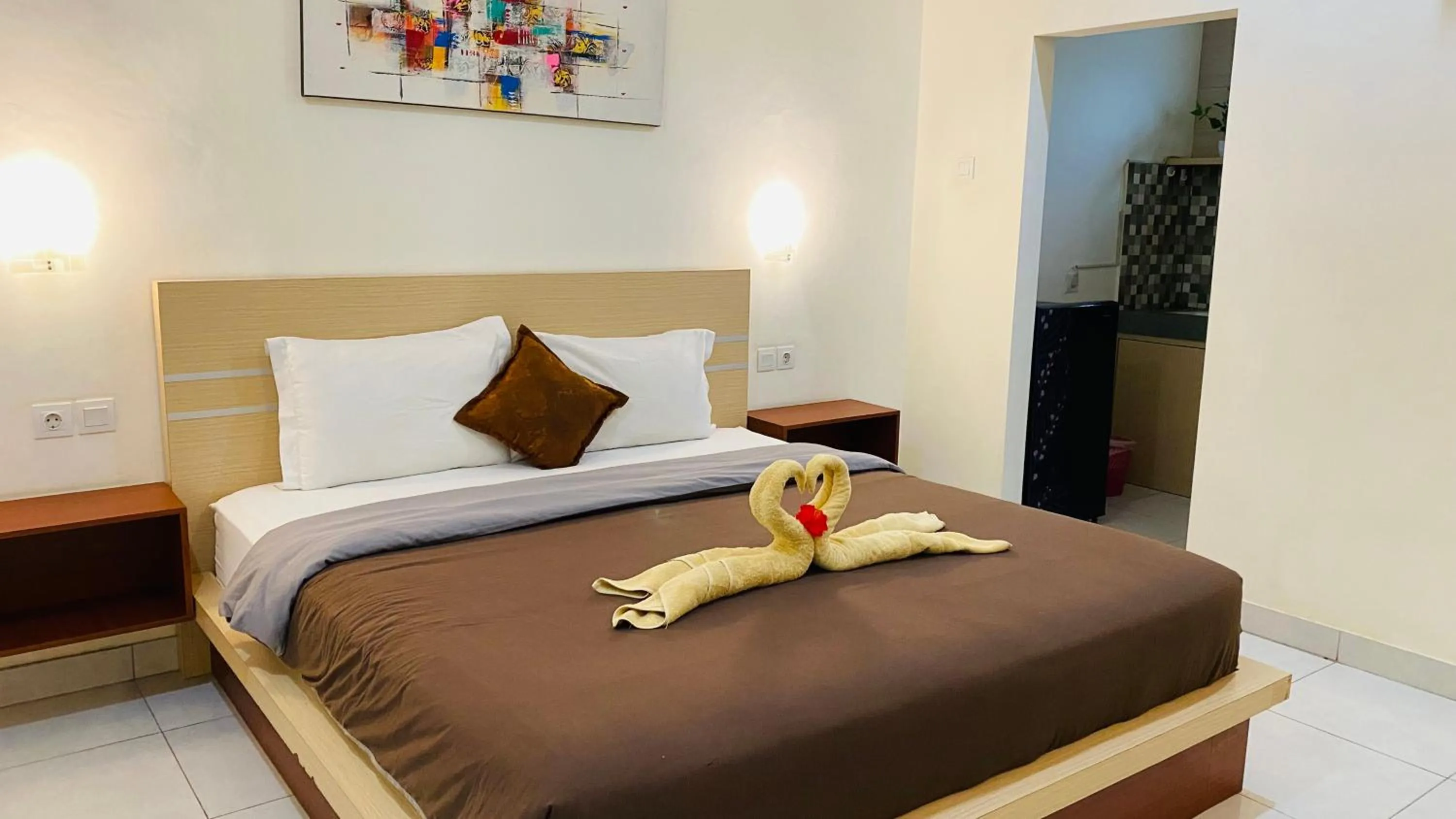 Bed in Mailaku House