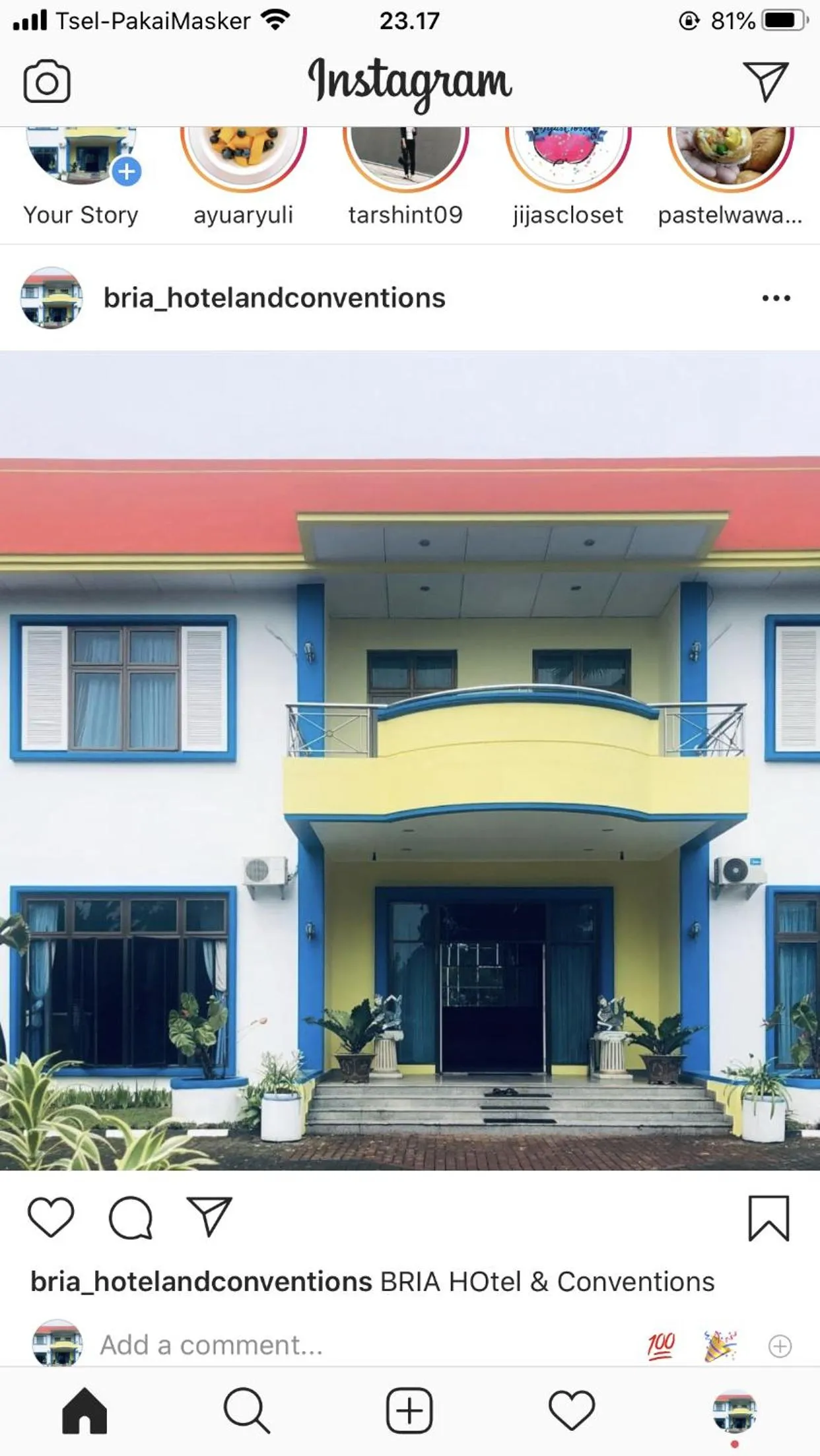 Facade/entrance in BRIA Hotel & Convention