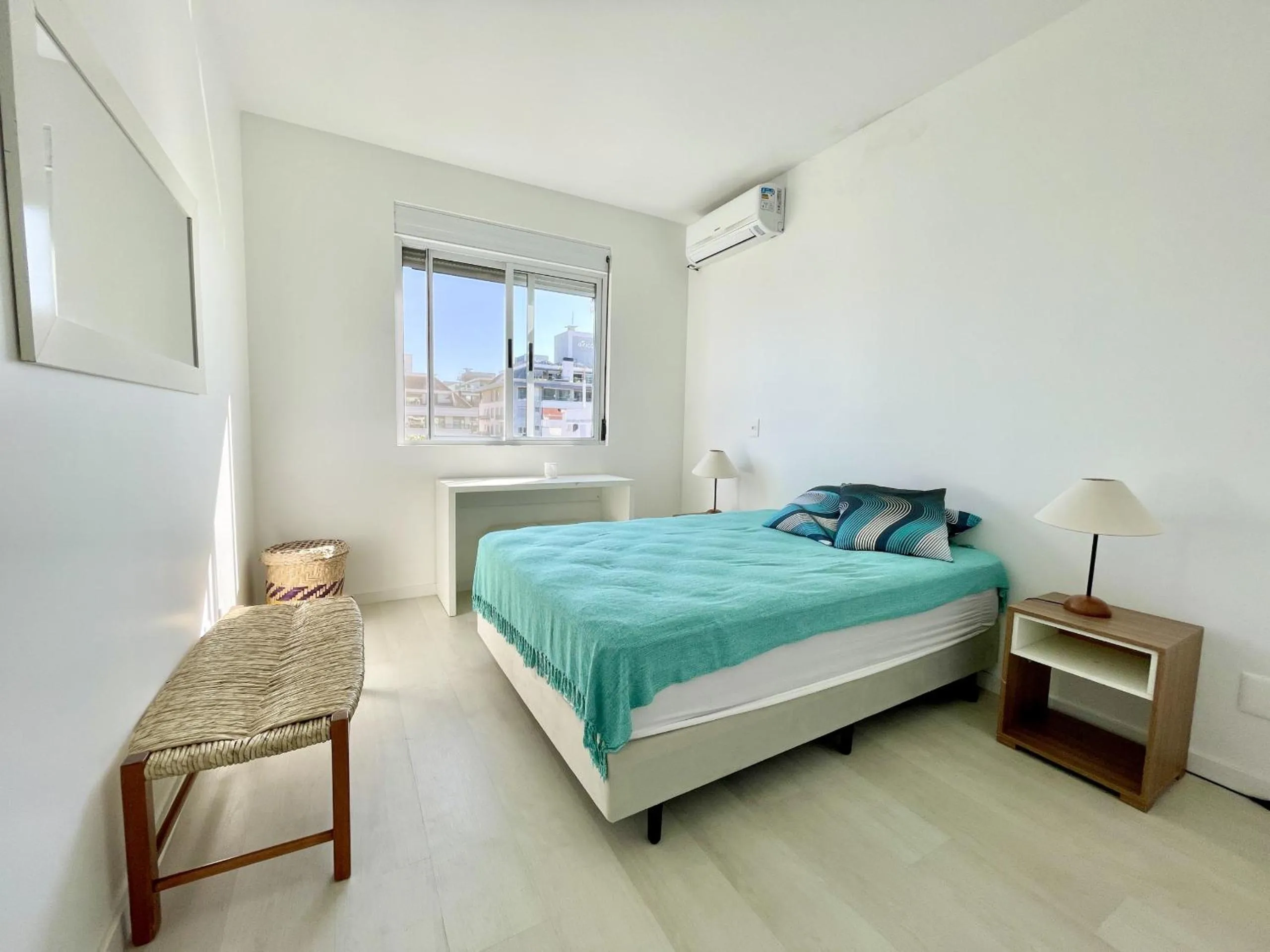 Bed in Belo Apto com churrasqueira a 100m da Praia