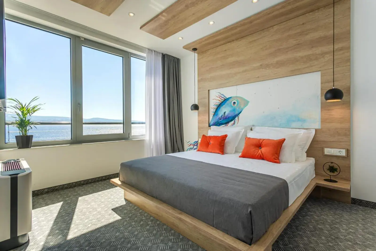 Bed in Hotel Saint Hildegard Bed in Hotel Saint Hildegard