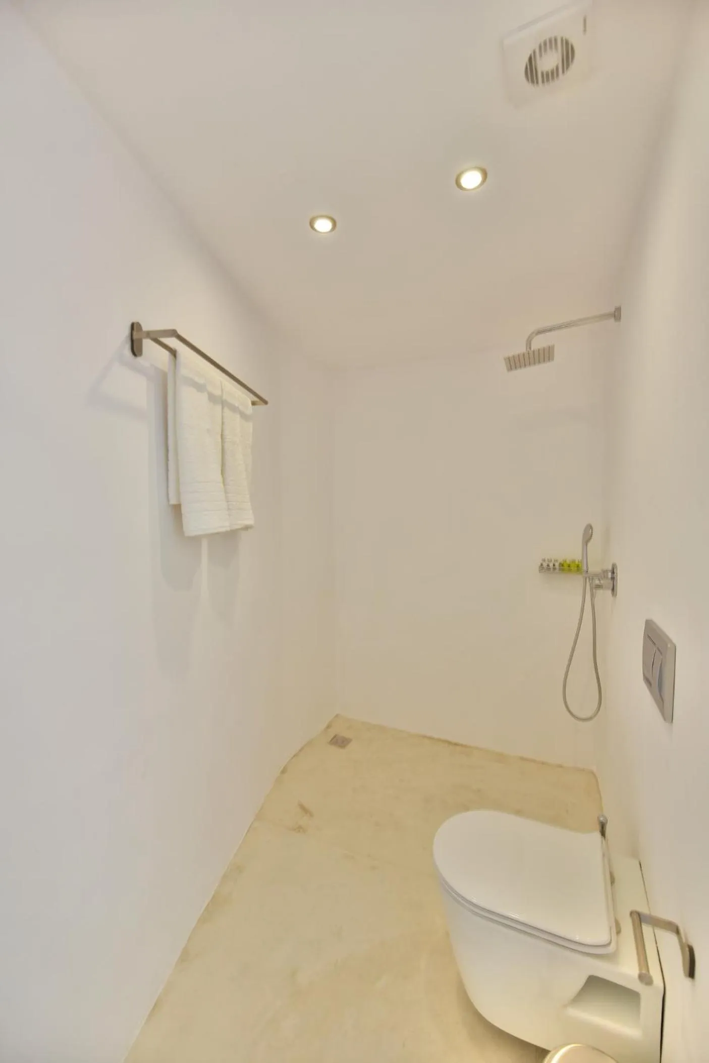 Bathroom in Hydra Art Suites