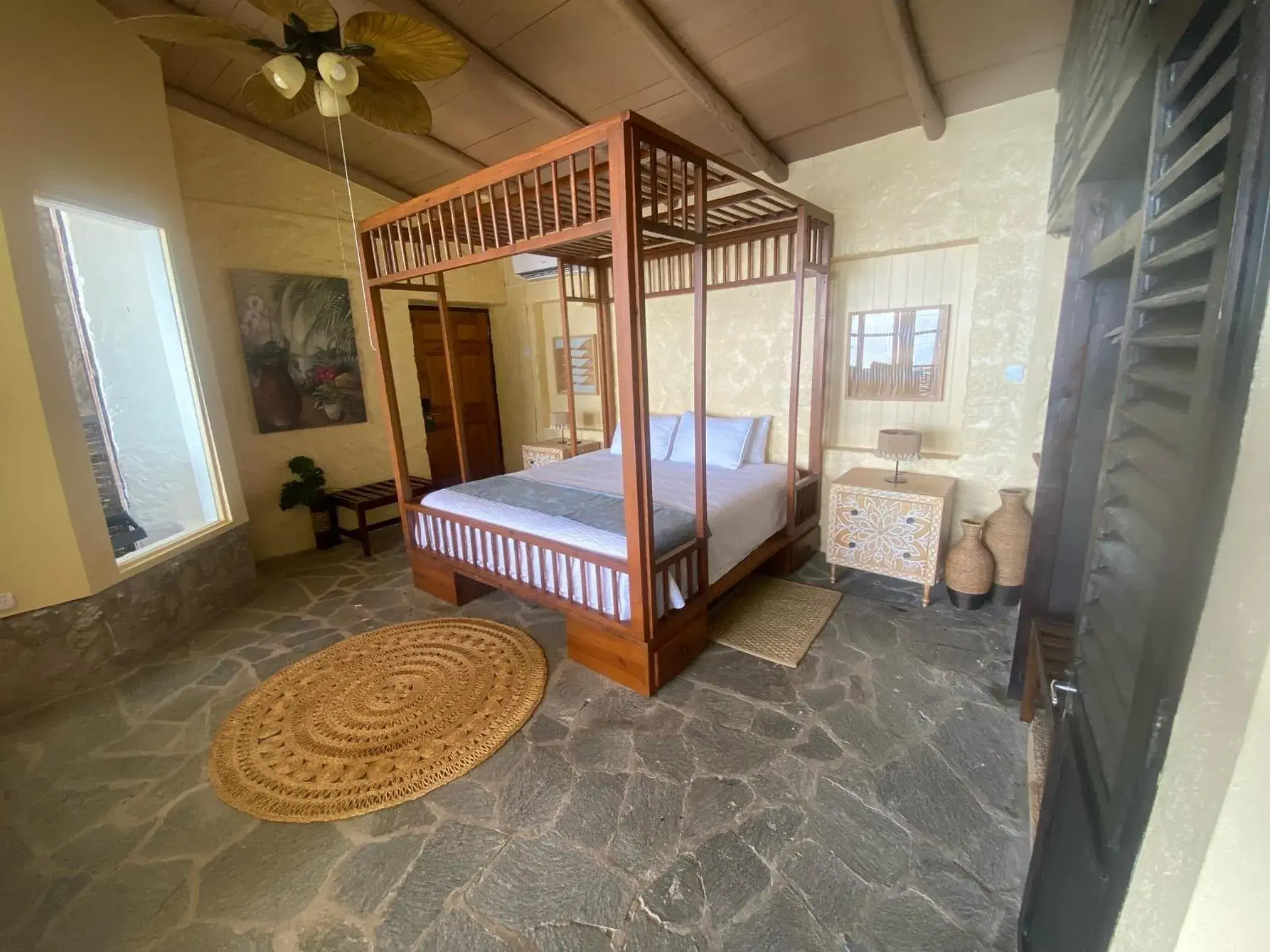 Bed in Green Fig Resort & Spa Bed in Green Fig Resort & Spa