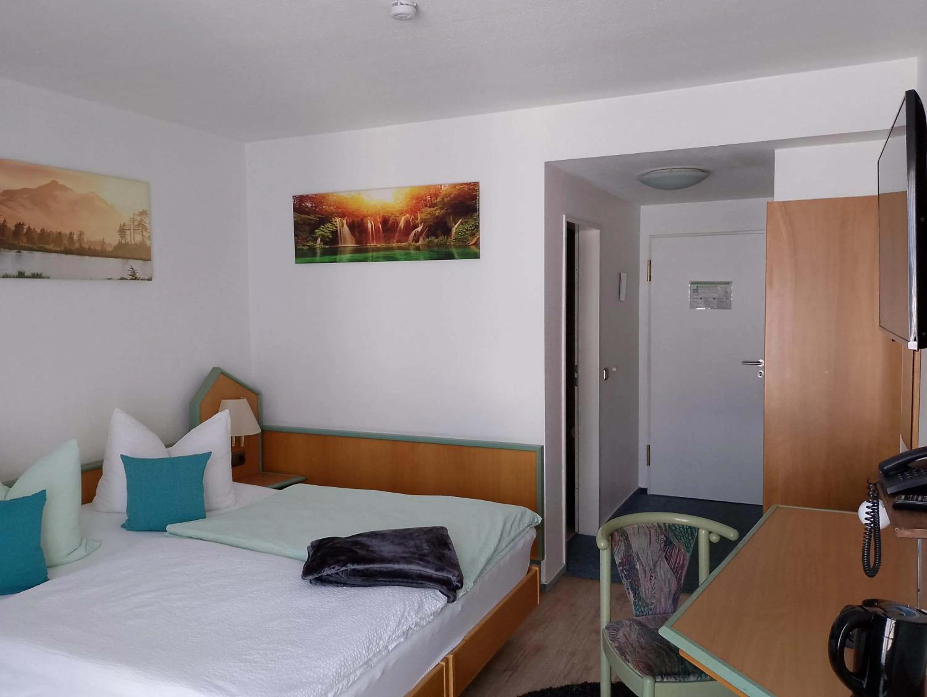 Bed in Paulin Hotel Trier