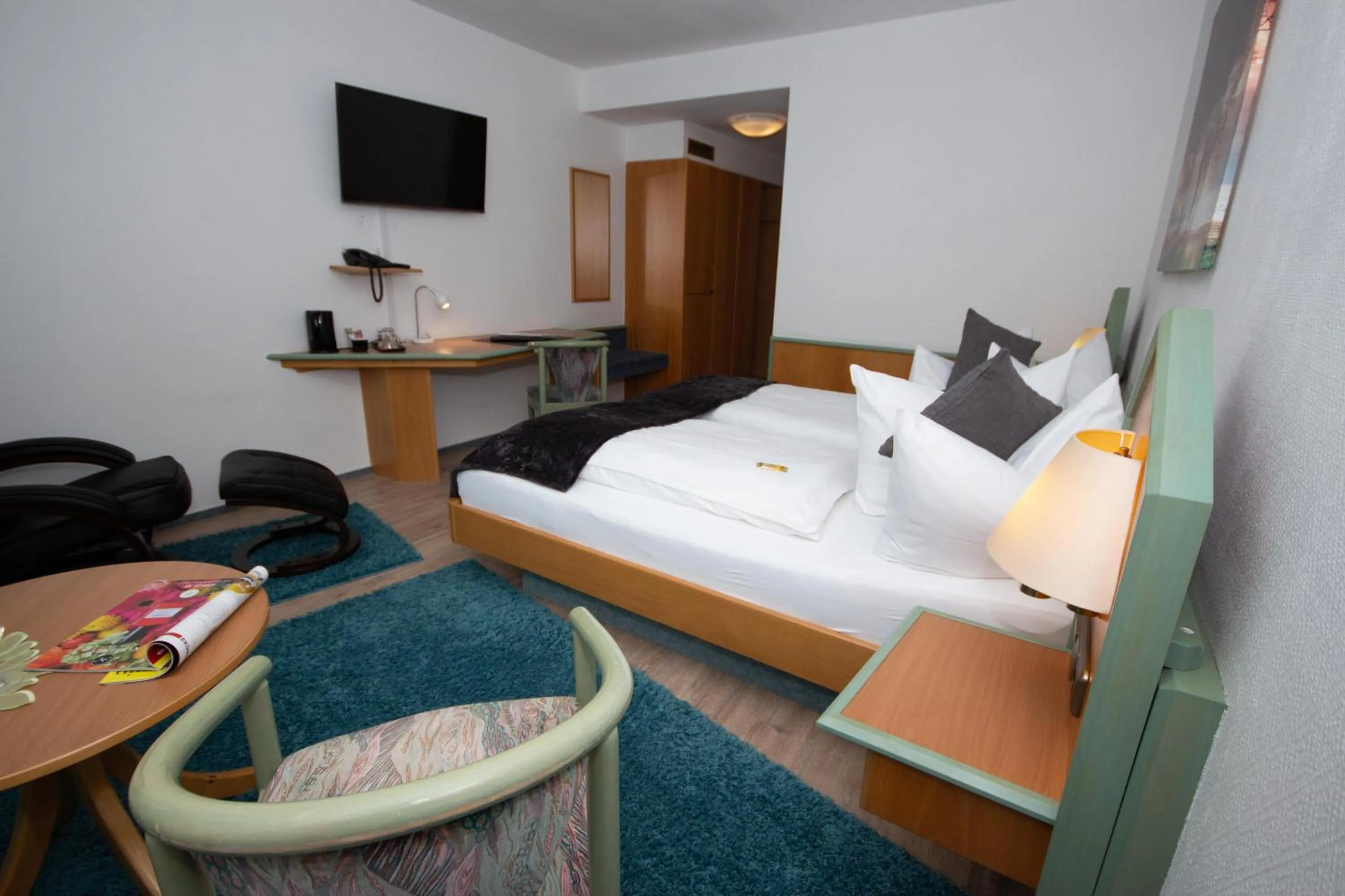 Bed in Paulin Hotel Trier