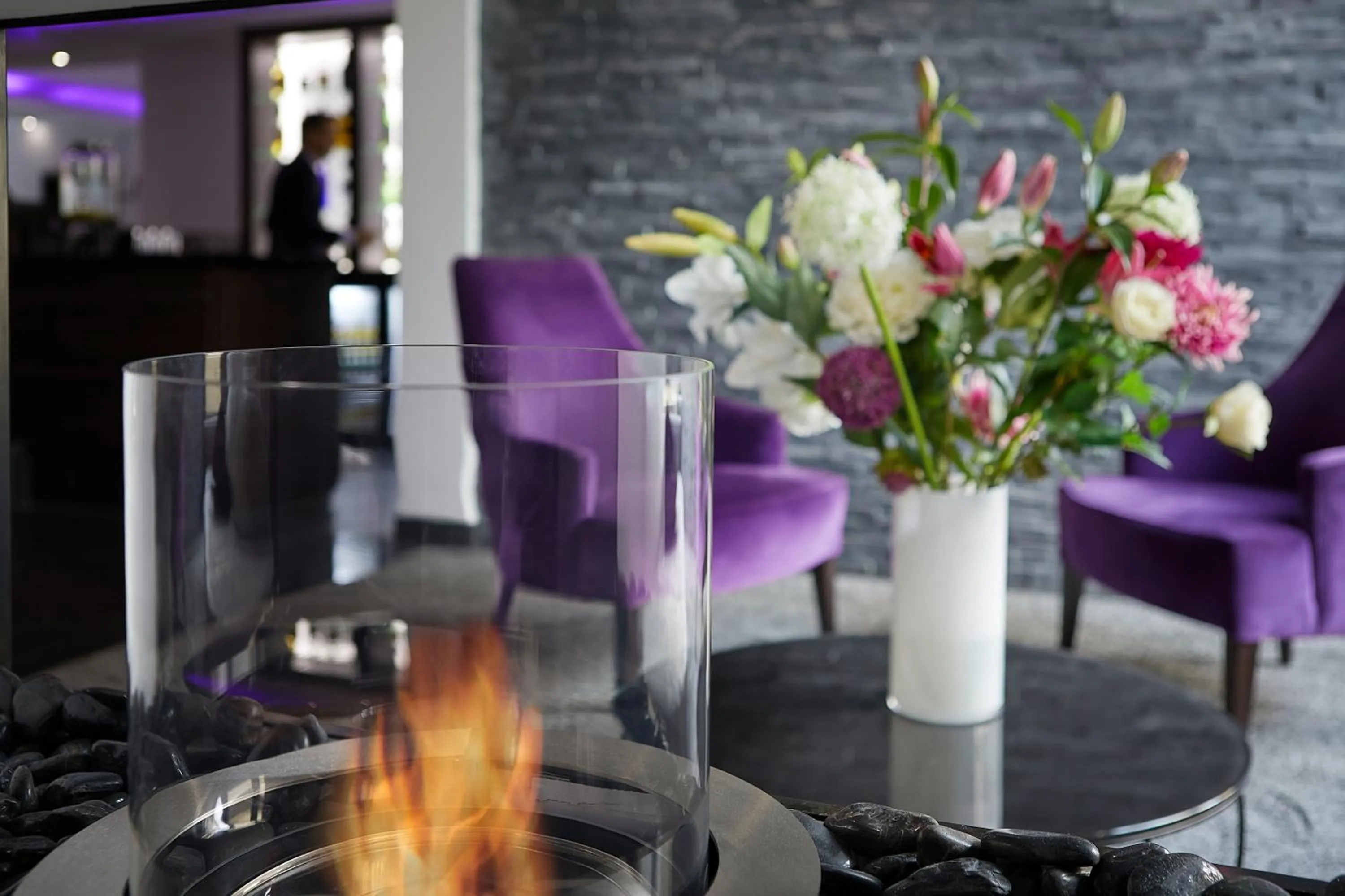 Lounge or bar in Central Hotel