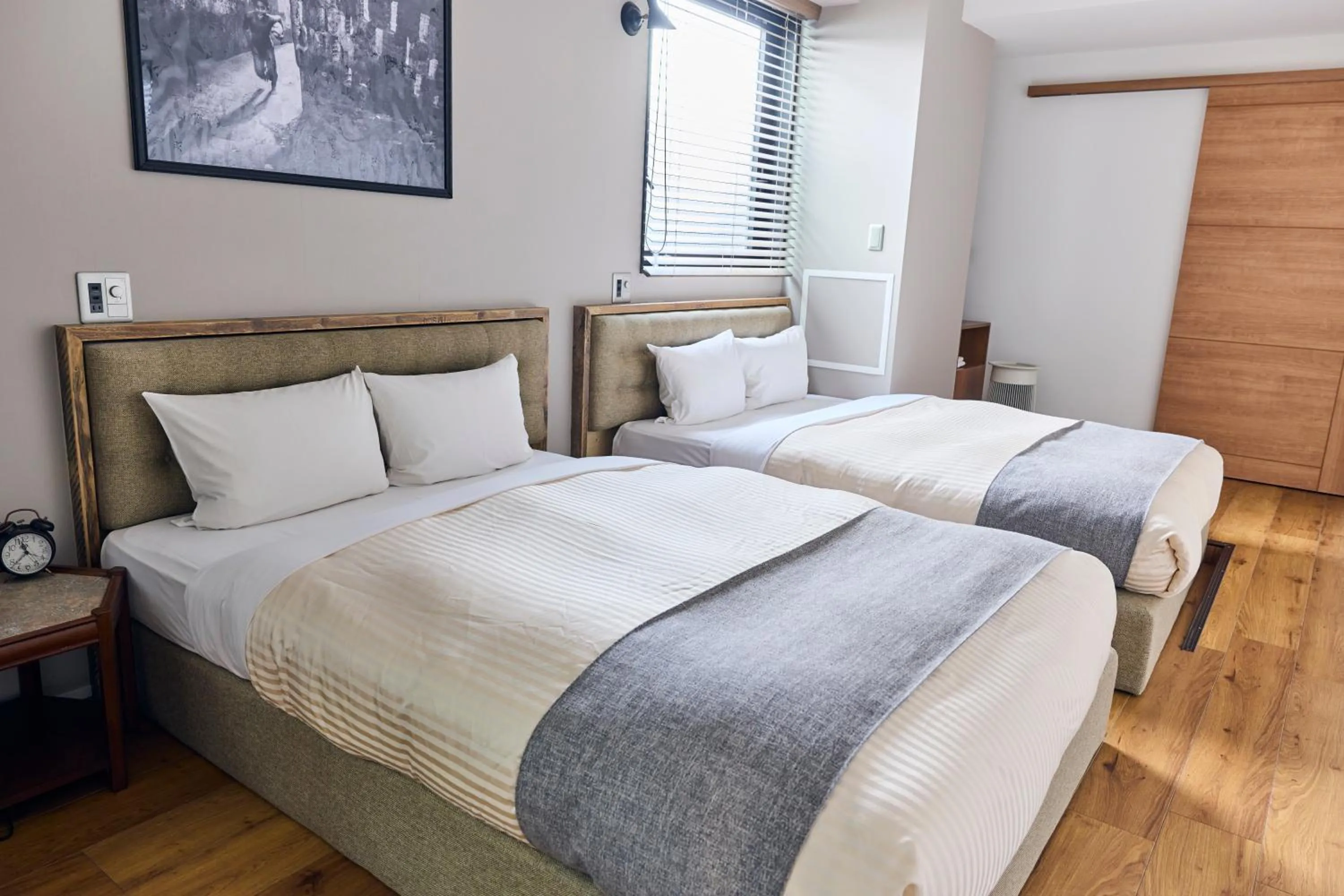 Bed in Hotel Vintage Tokyo Kagurazaka