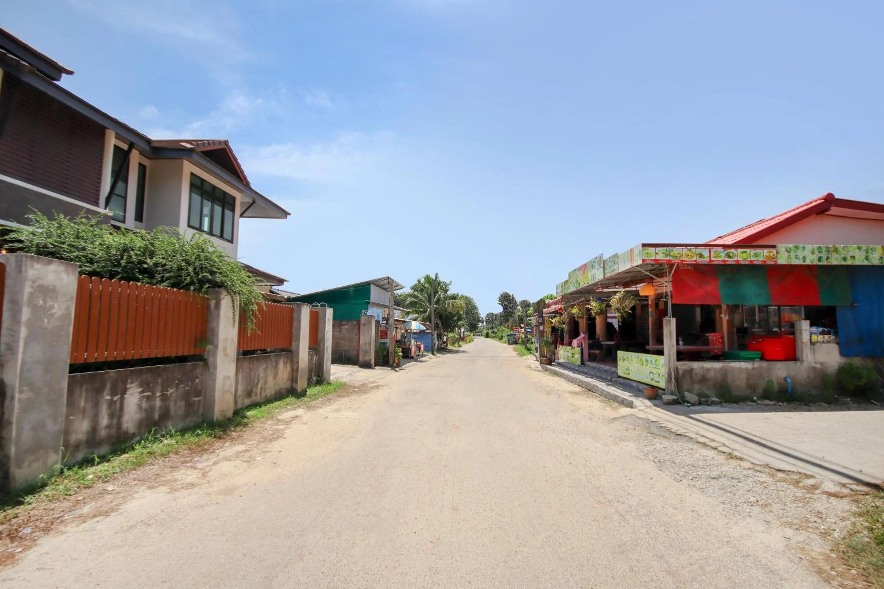 Facade/entrance in Napas House