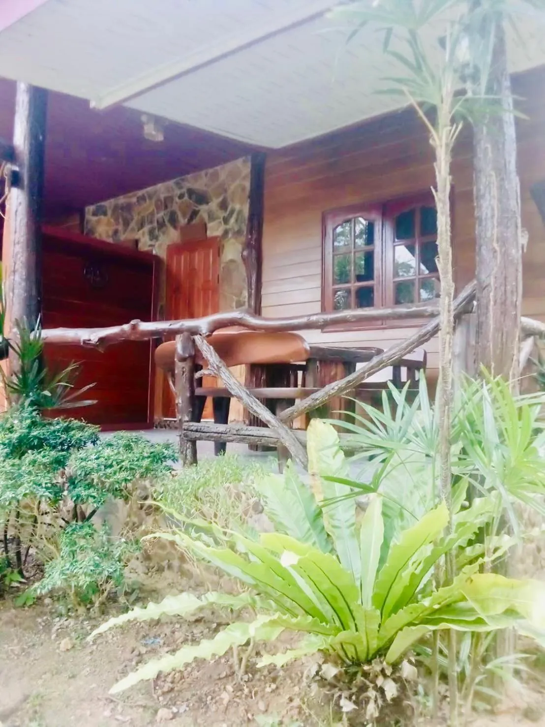 Garden view in Baan Pak Rim Kuaen Resort