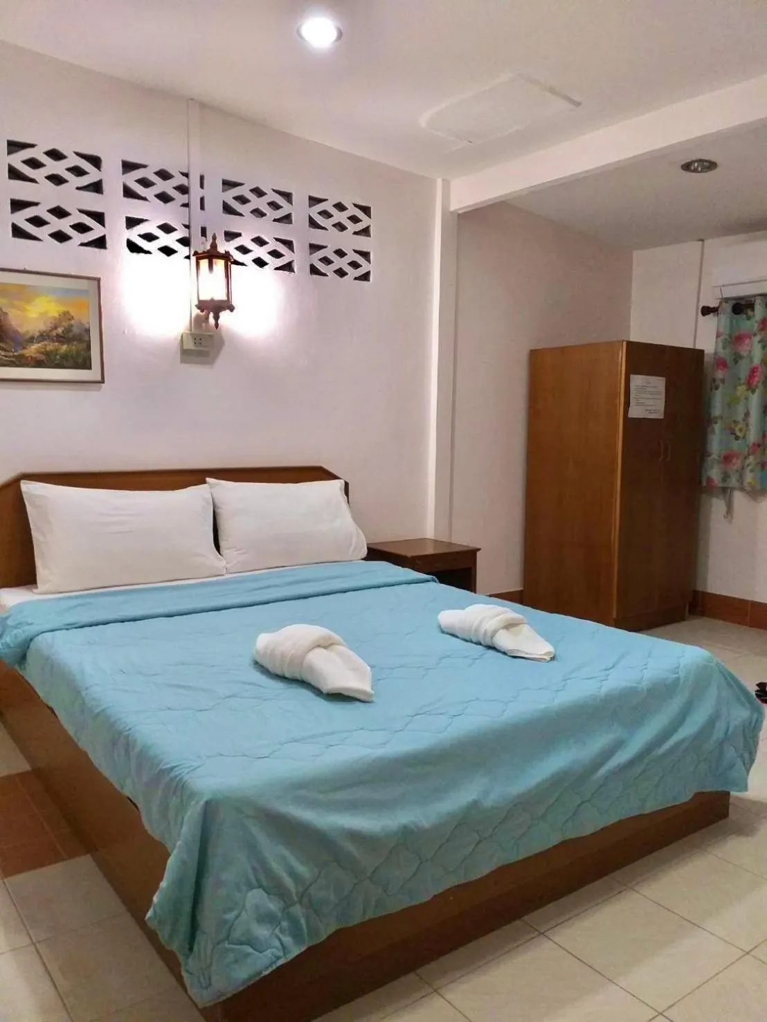 Bed in Baan Pak Rim Kuaen Resort