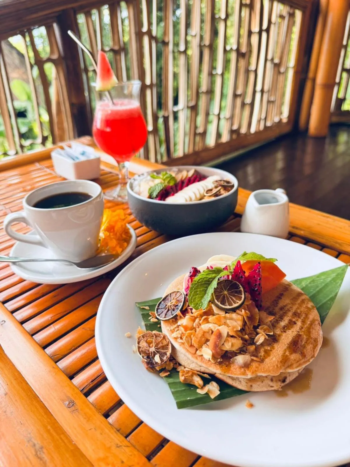 Balcony/Terrace in Penida Bambu Green Suites