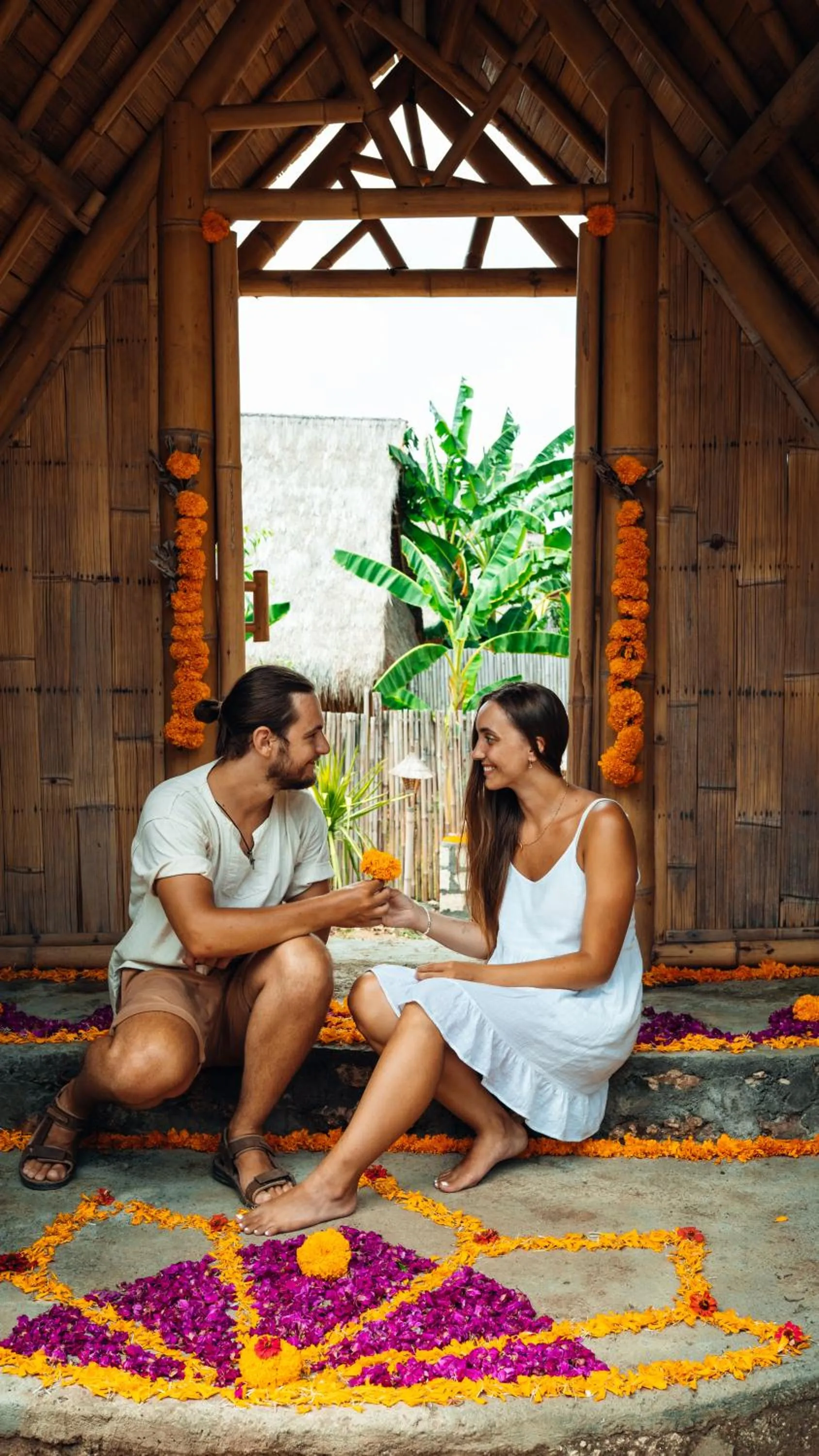 Facade/entrance in Penida Bambu Green Suites