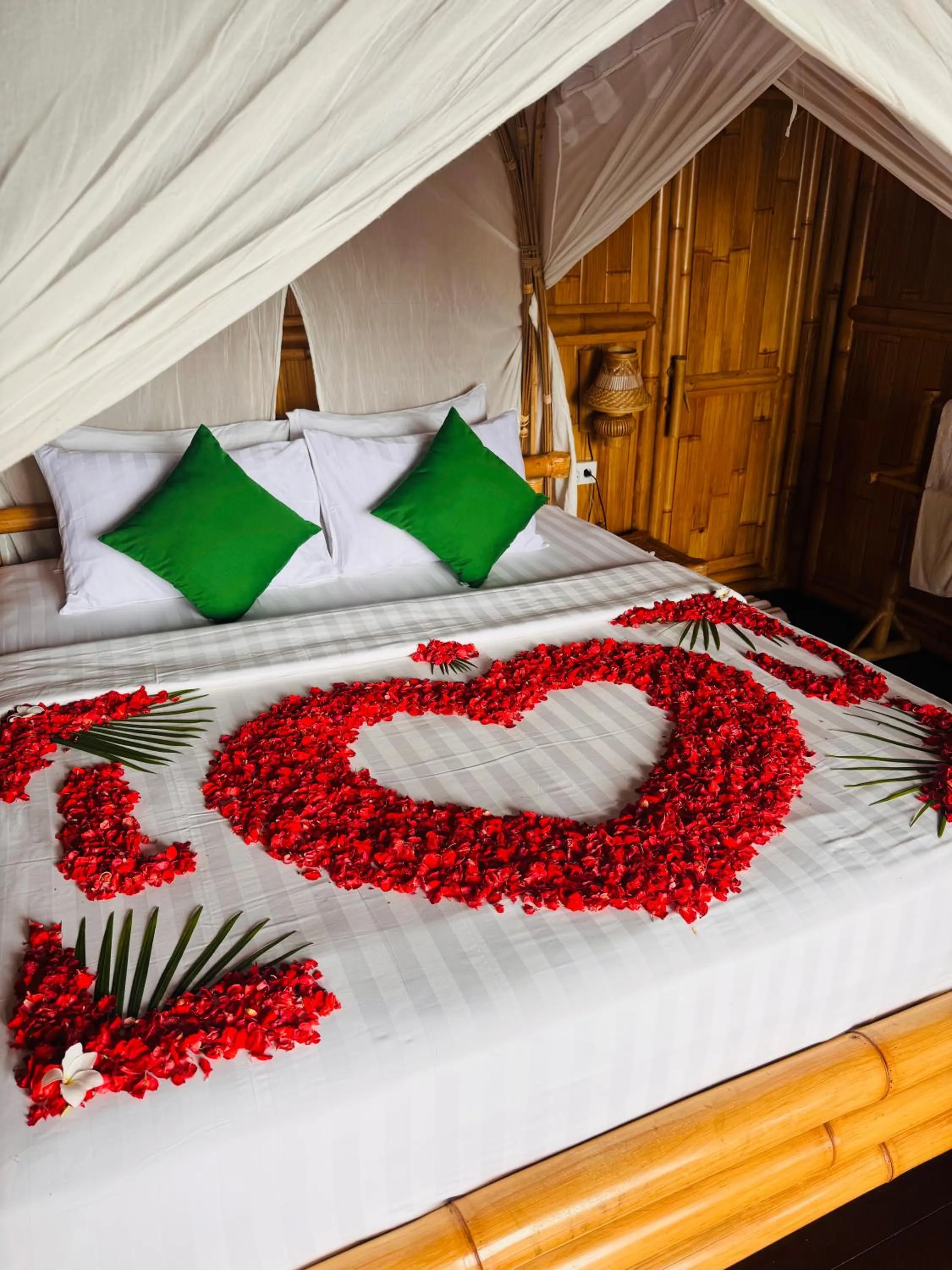 Bed in Penida Bambu Green Suites