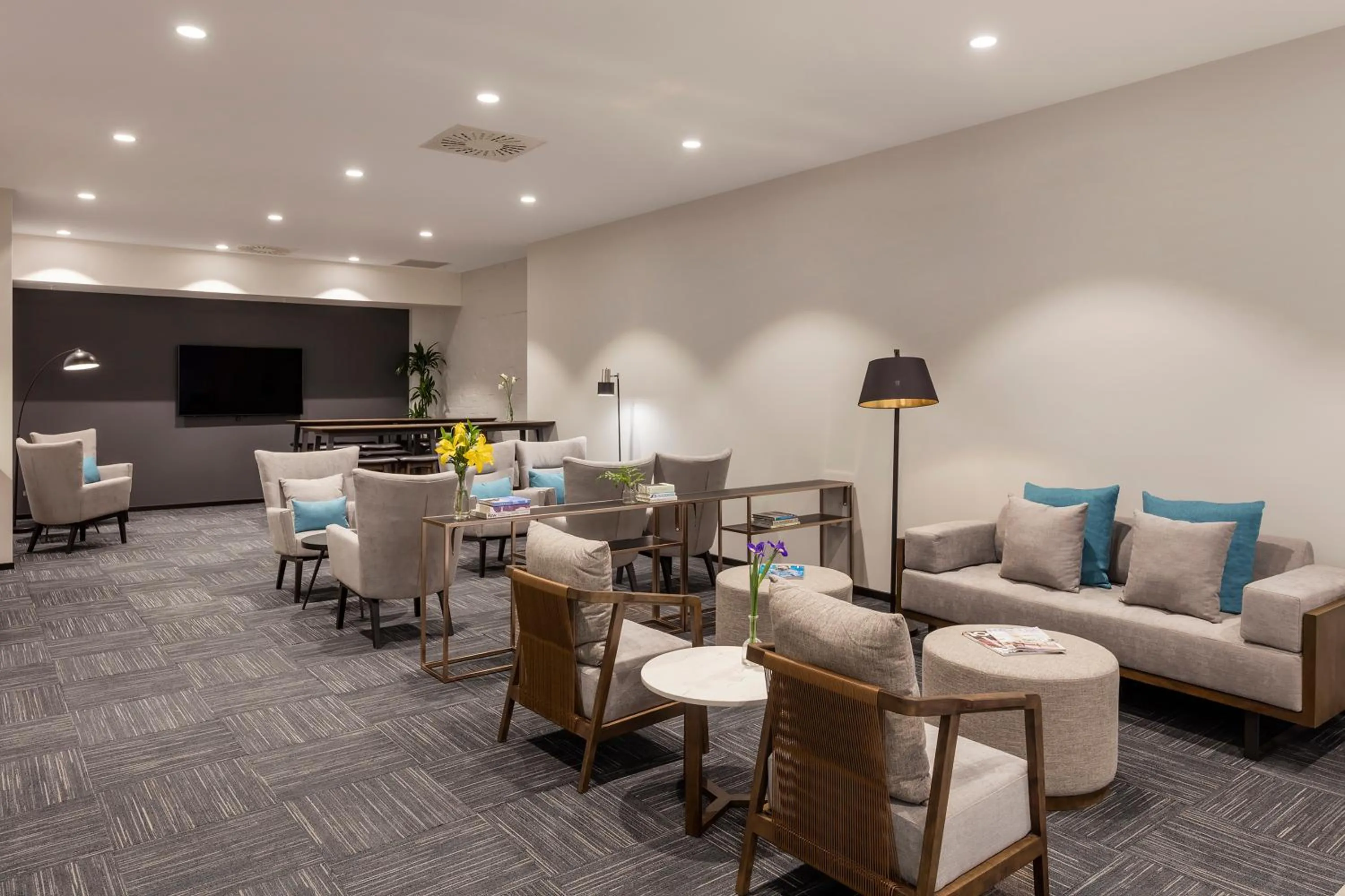 Seating area in Hotel Room @ 89 Courtenay Place