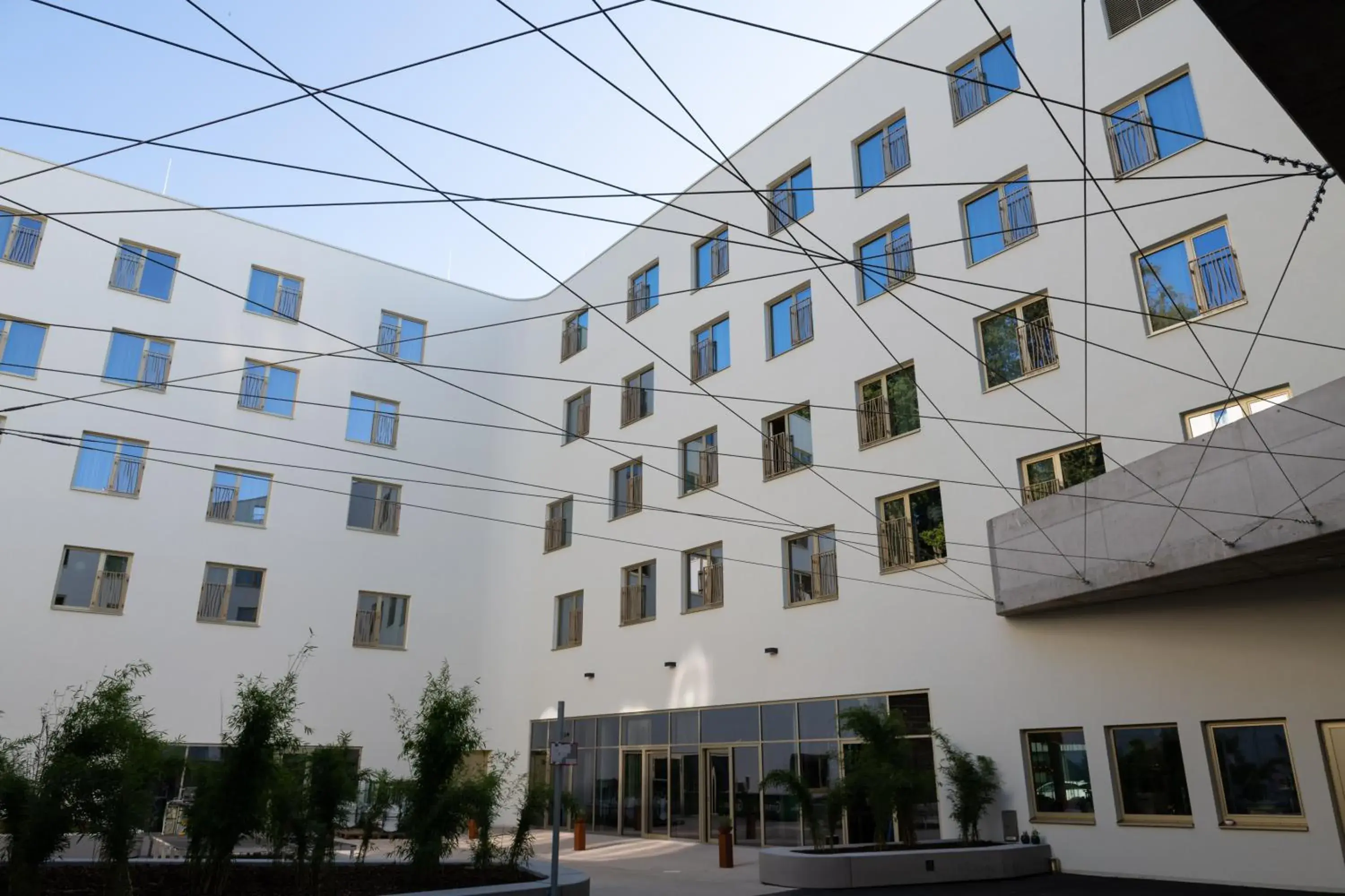 Facade/entrance in Best Western Hotel Spinnerei Linz Facade/entrance in Best Western Hotel Spinnerei Linz
