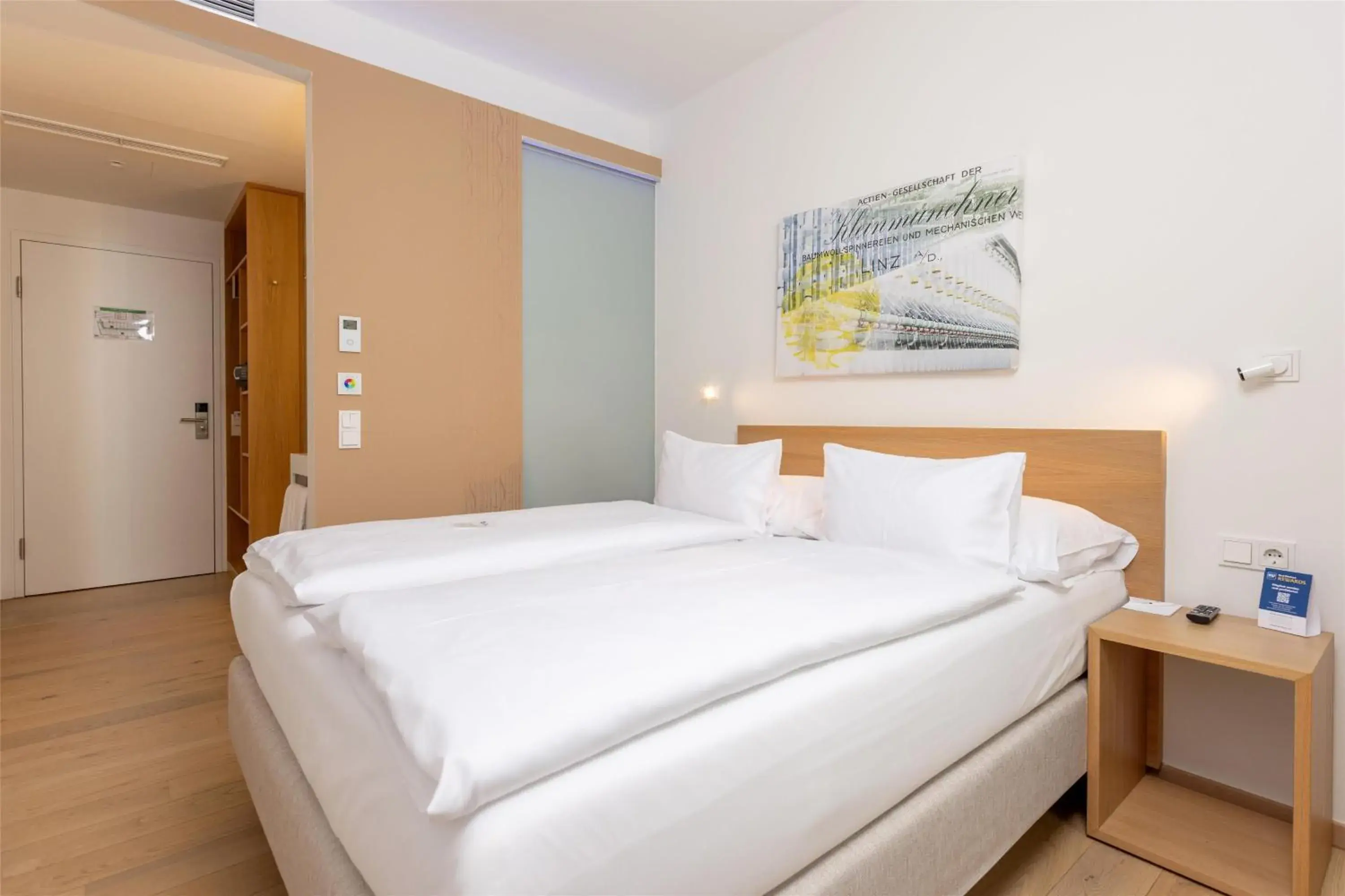Bedroom, Bed in Best Western Hotel Spinnerei Linz Bedroom, Bed in Best Western Hotel Spinnerei Linz