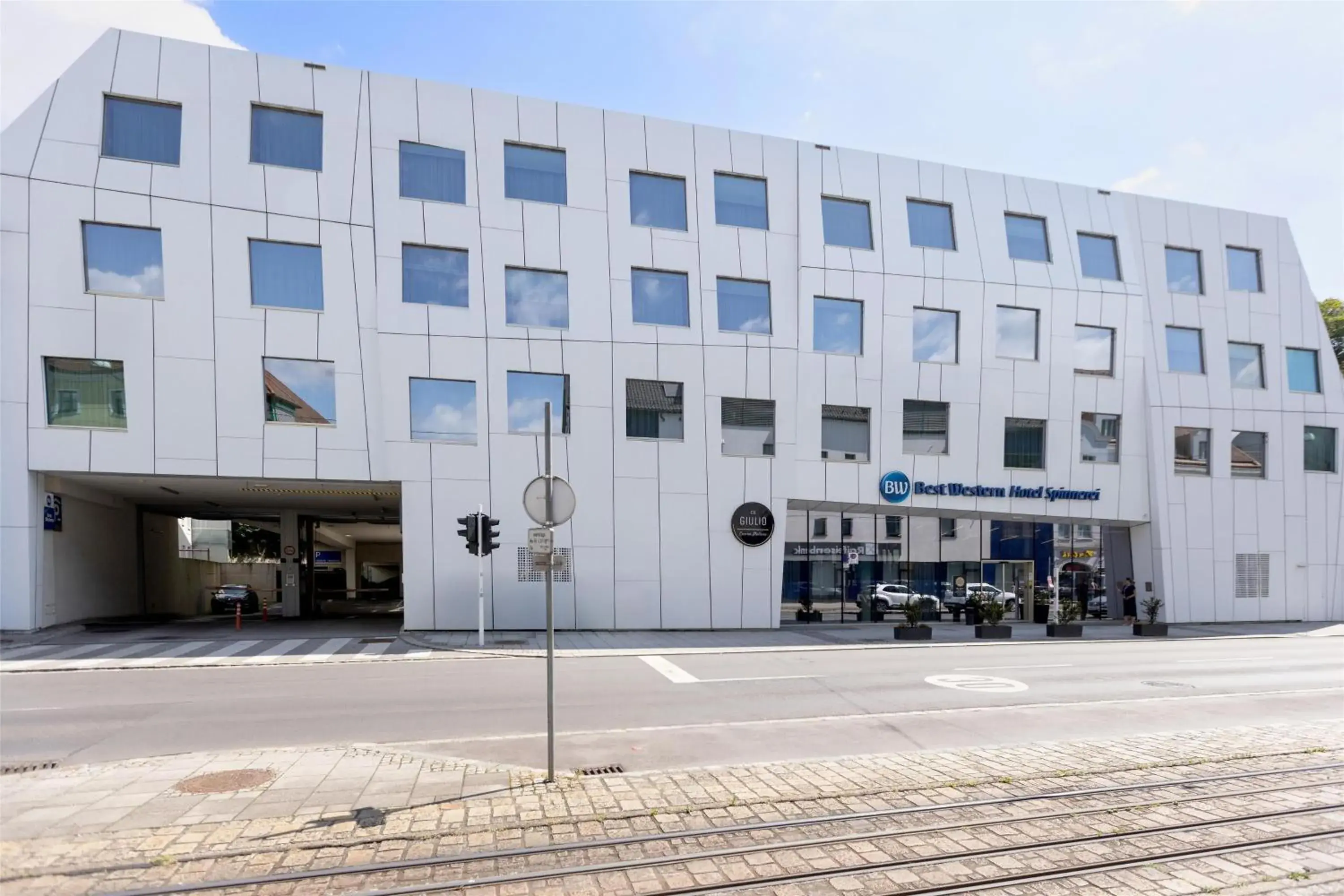 Property building in Best Western Hotel Spinnerei Linz Property building in Best Western Hotel Spinnerei Linz