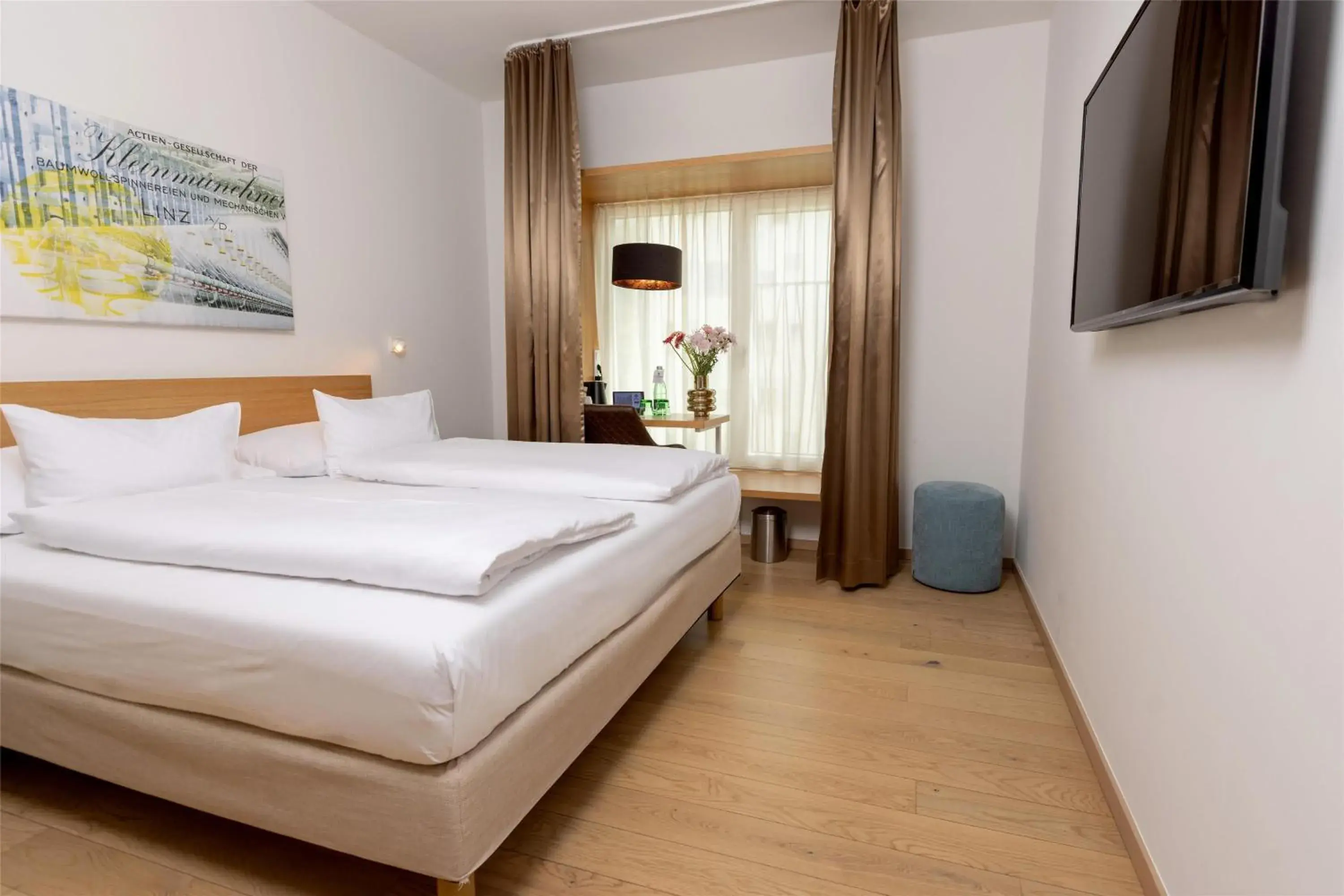 Bedroom, Bed in Best Western Hotel Spinnerei Linz Bedroom, Bed in Best Western Hotel Spinnerei Linz