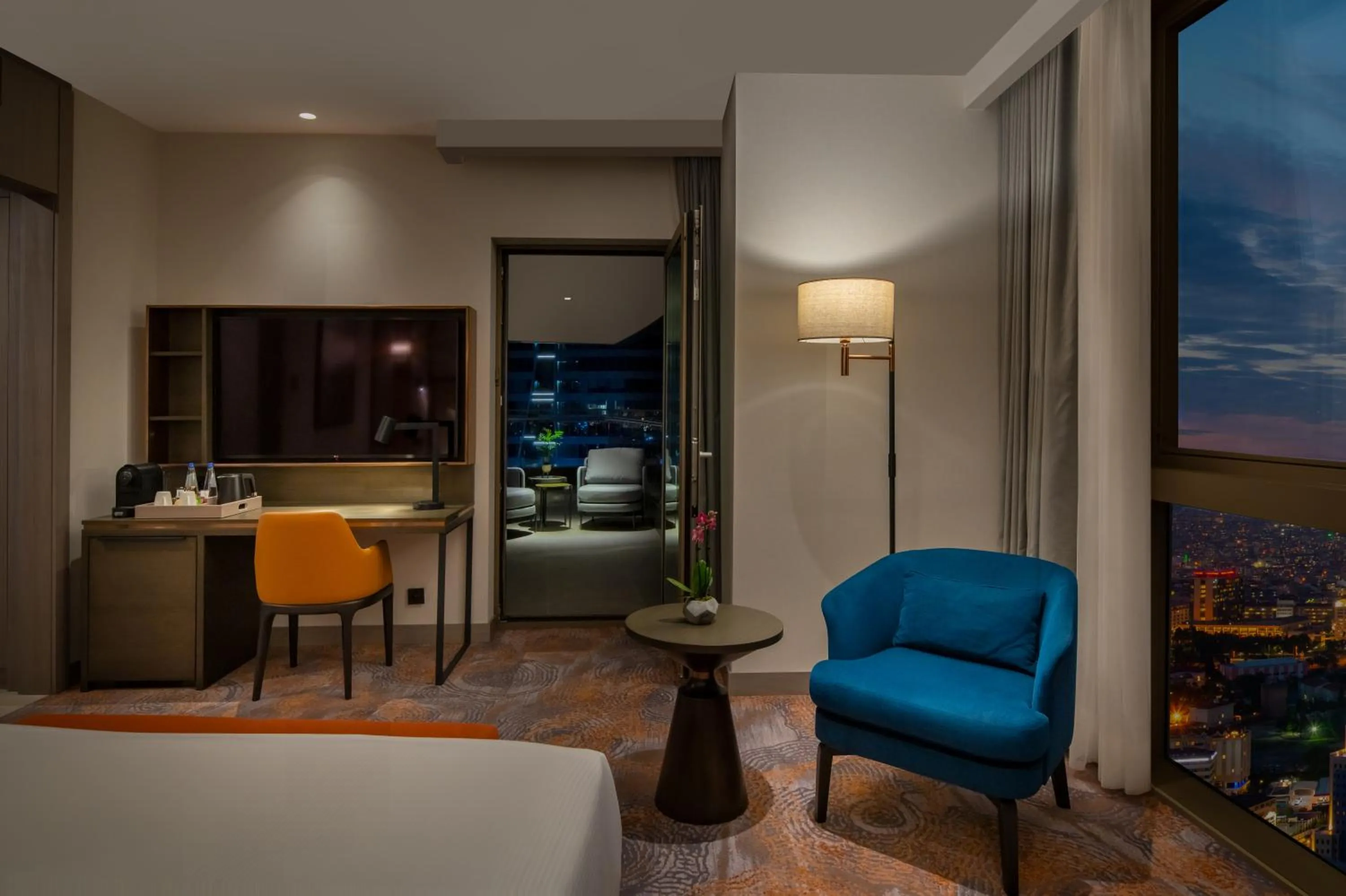 Seating area in Hilton Mall Of Istanbul