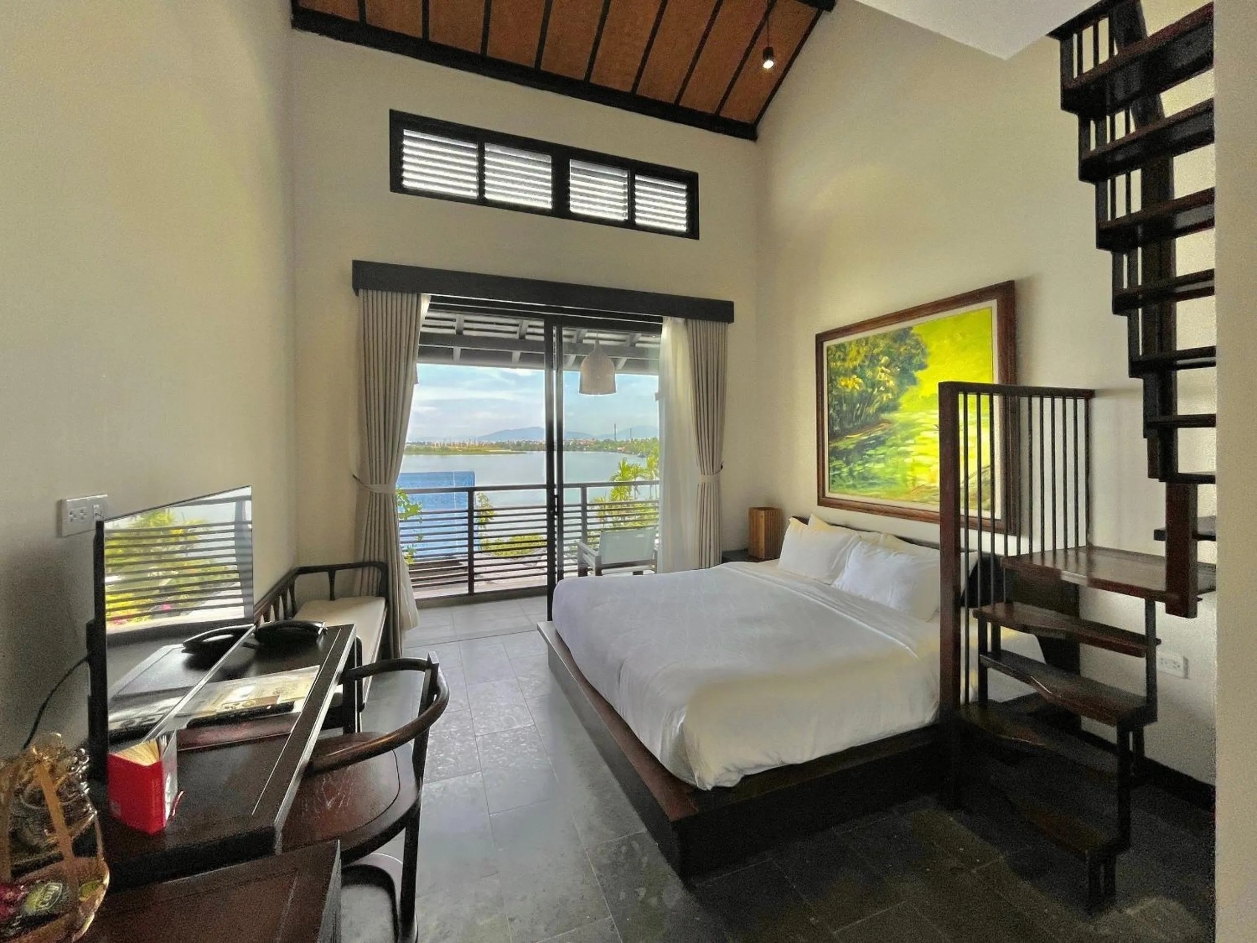 Bedroom, Bed in Nghê Prana Hotel and Spa Hoi An