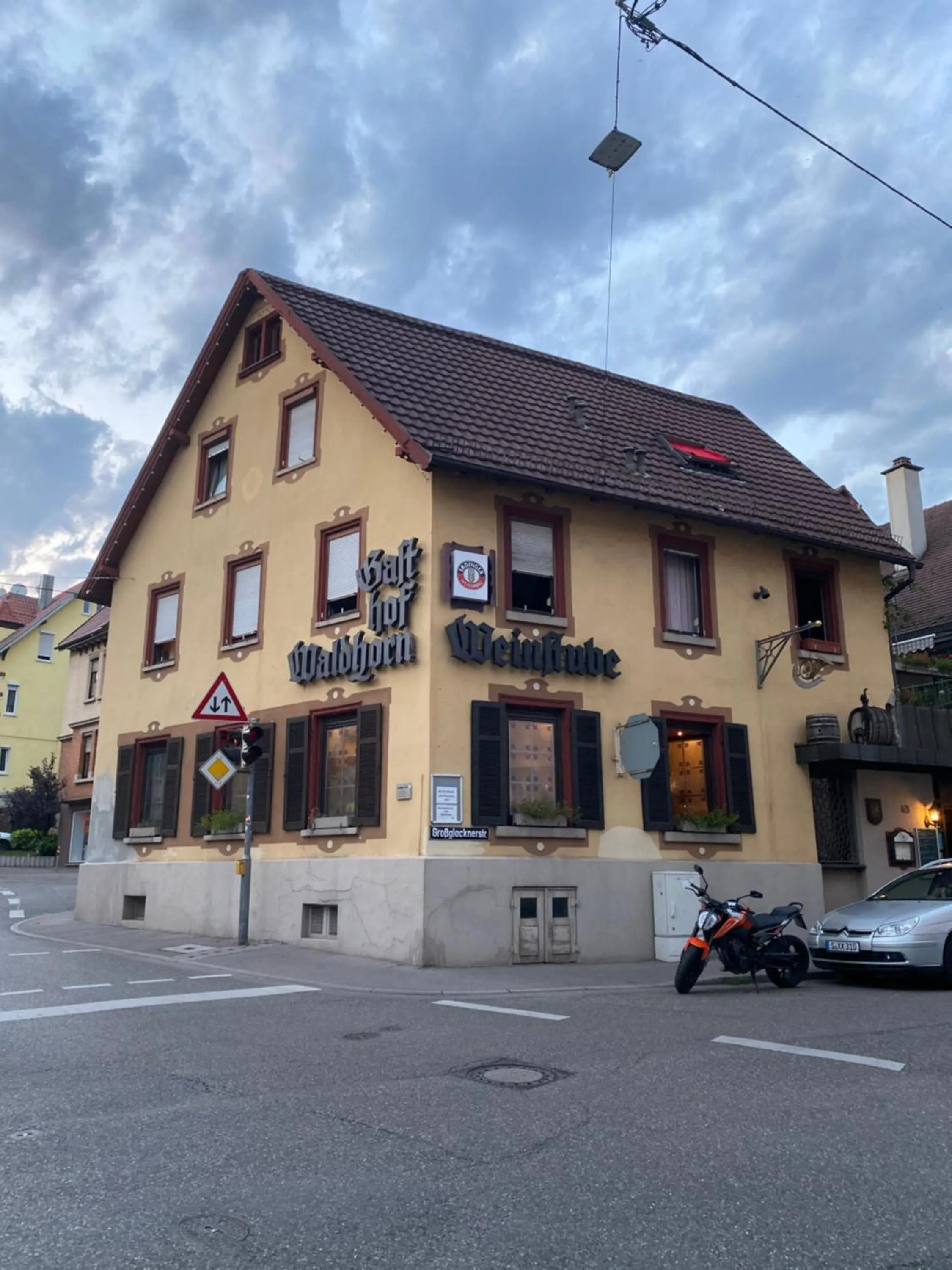 Property building in Hotel Waldhorn
